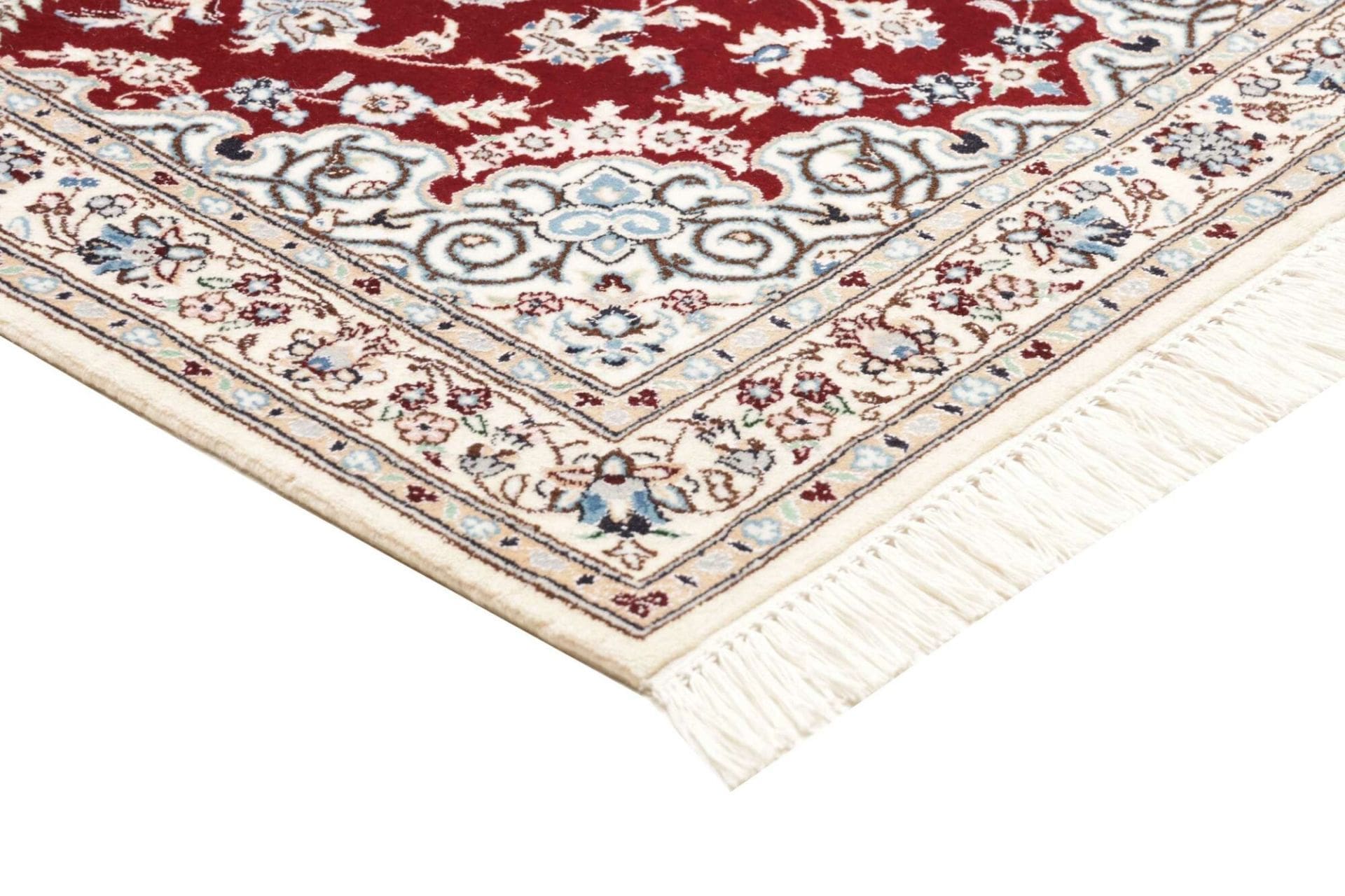 Handgeknüpfter Nain Perserteppich 81 × 210 cm