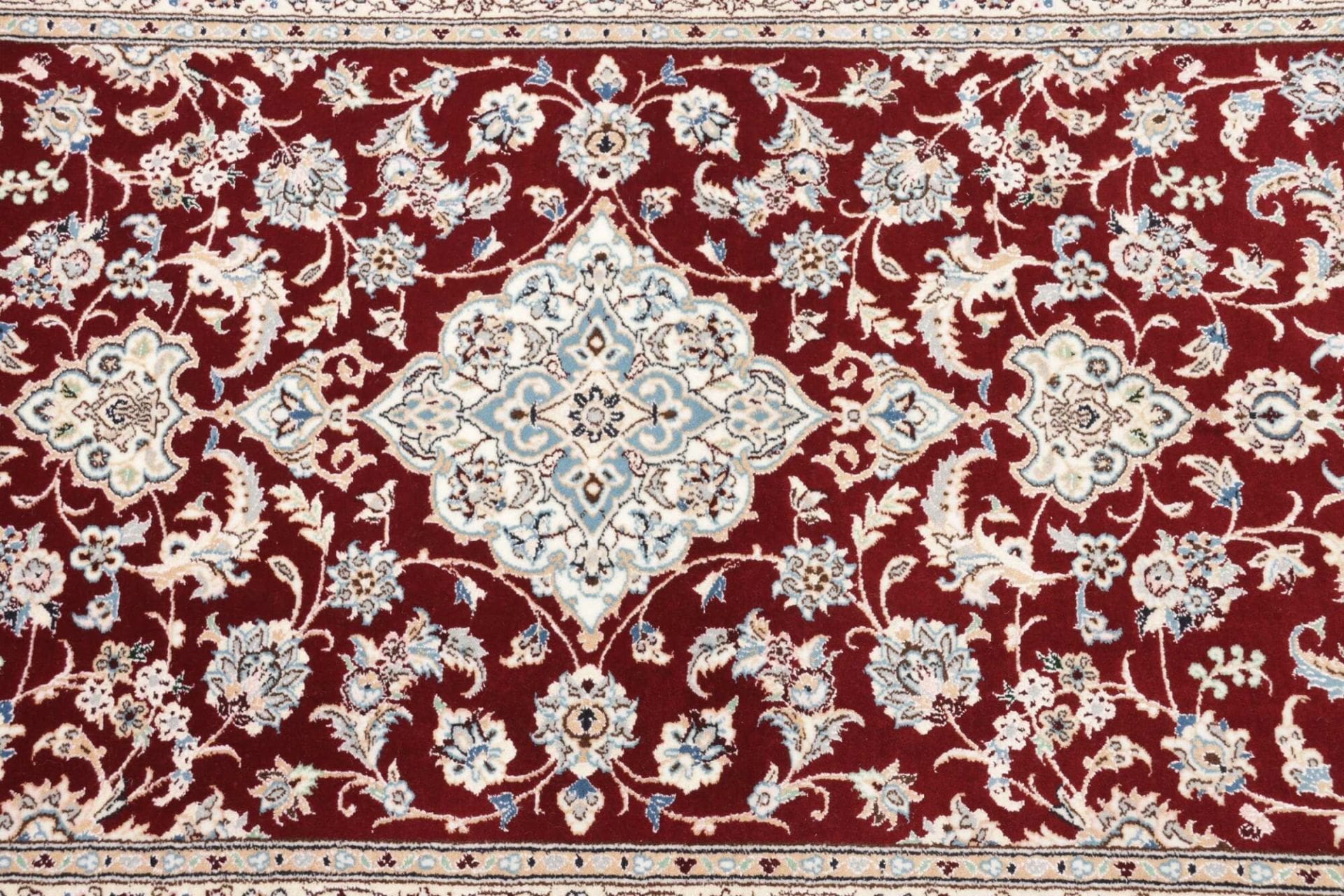 Handgeknüpfter Nain Perserteppich 81 × 210 cm