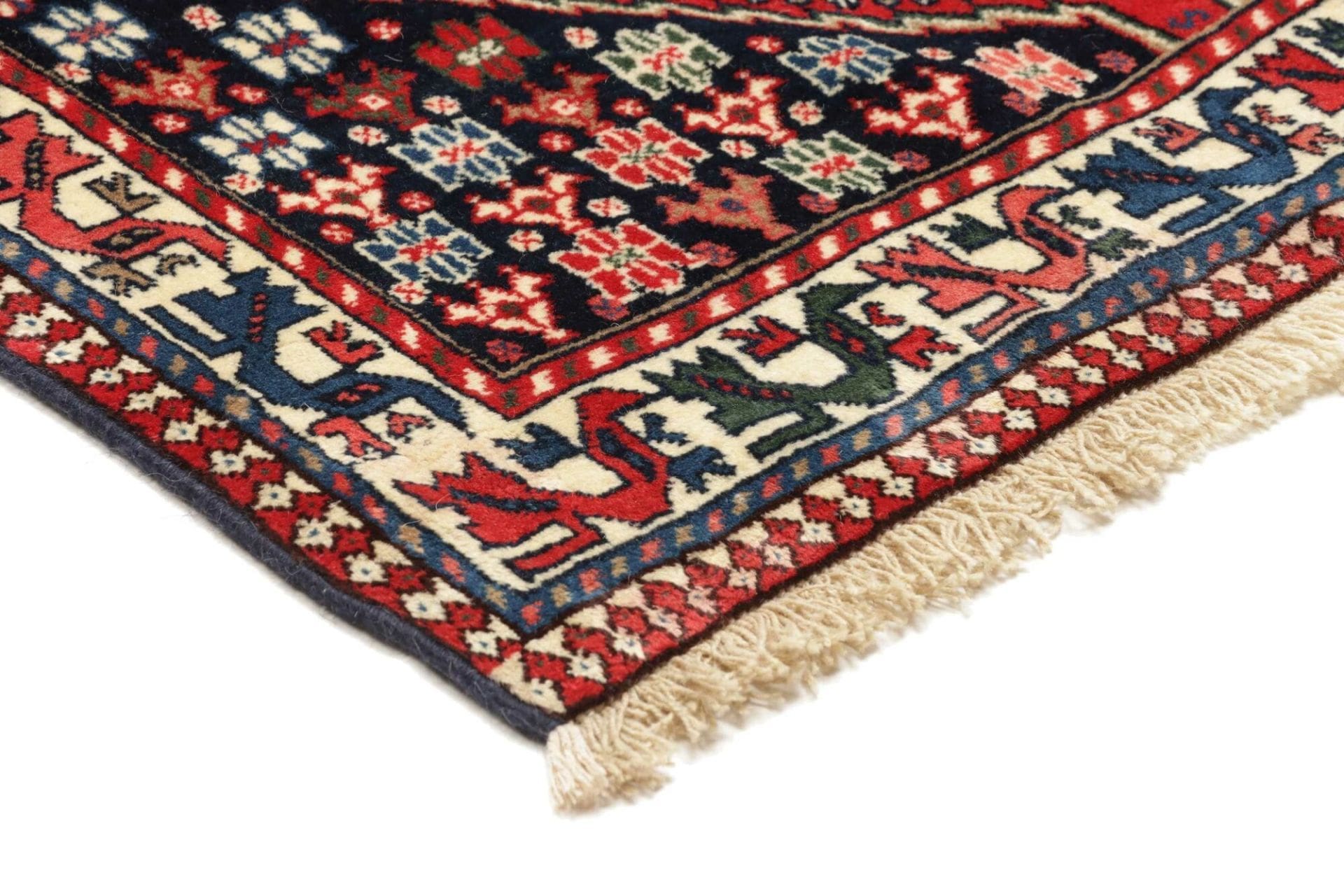 Perserteppich 86 × 308 cm aus Wolle, handgeknüpft