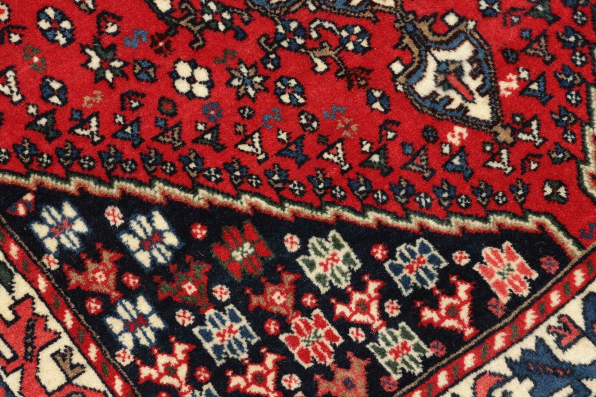 Perserteppich 86 × 308 cm aus Wolle, handgeknüpft