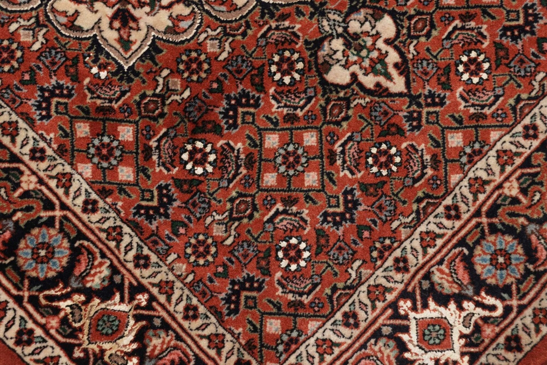 Handgeknüpfter Bijar Perserteppich 78 × 310 cm