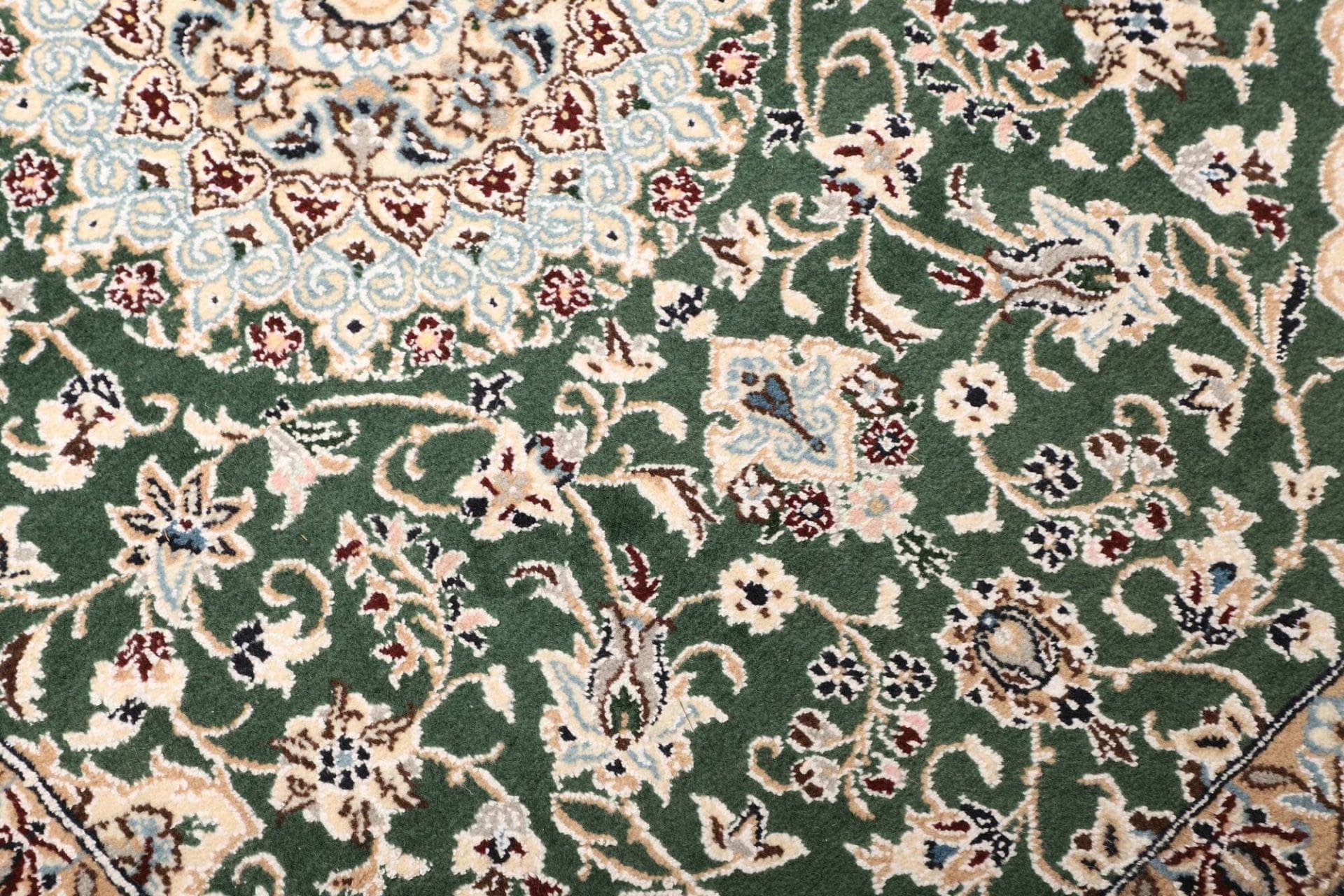 Nain Perserteppich 83 × 303 cm aus Wolle, handgeknüpft