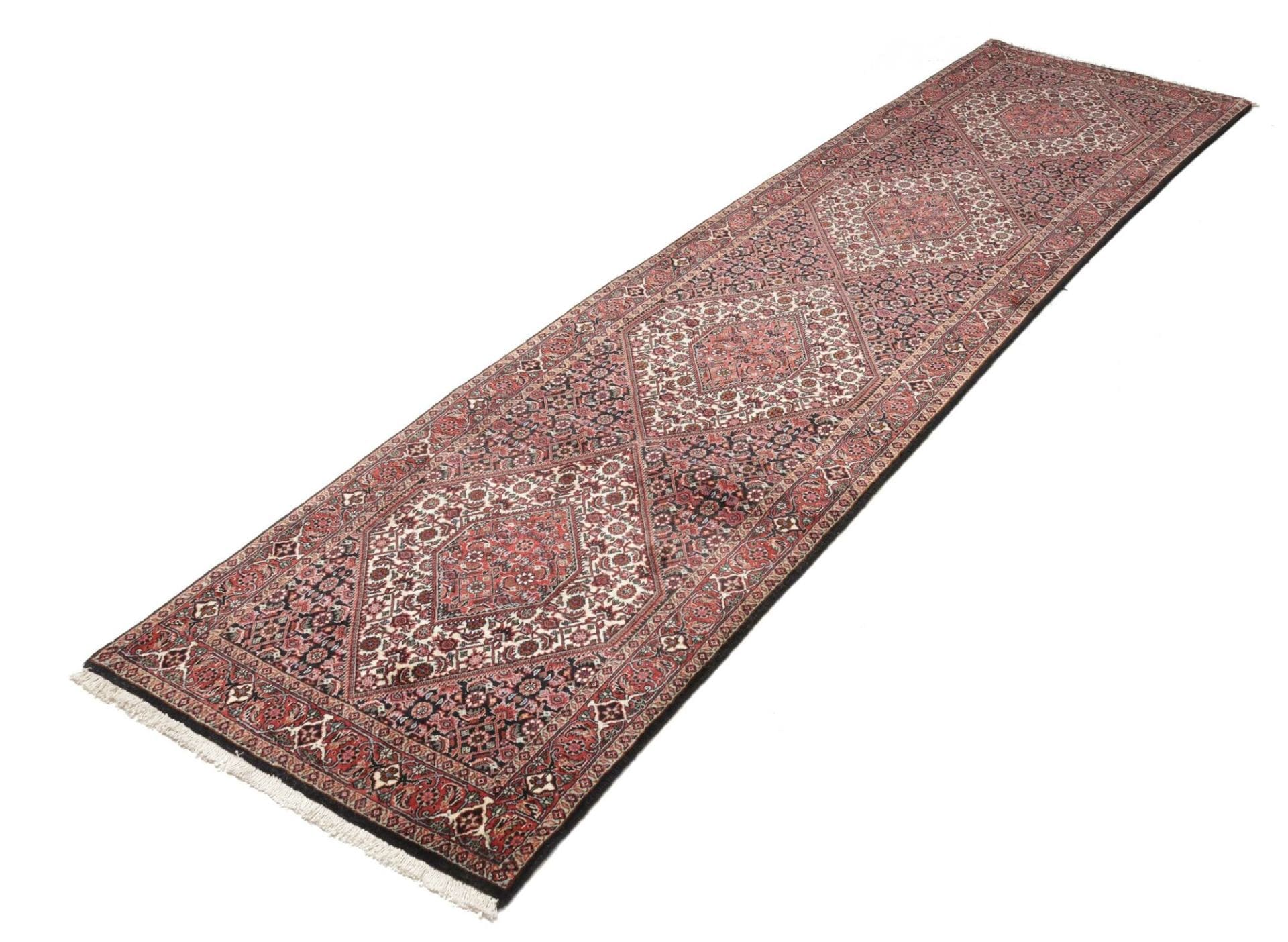 Bijar Perserteppich 80 × 310 cm aus Wolle, handgeknüpft