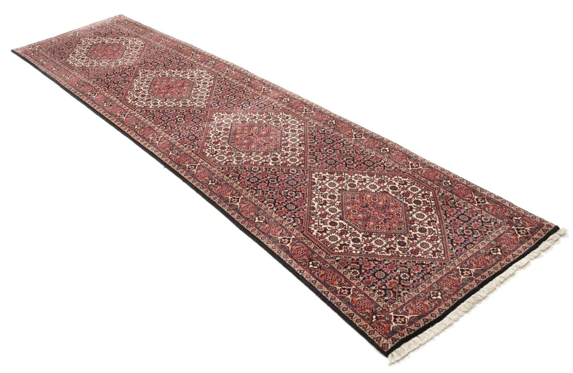 Bijar Perserteppich 80 × 310 cm aus Wolle, handgeknüpft