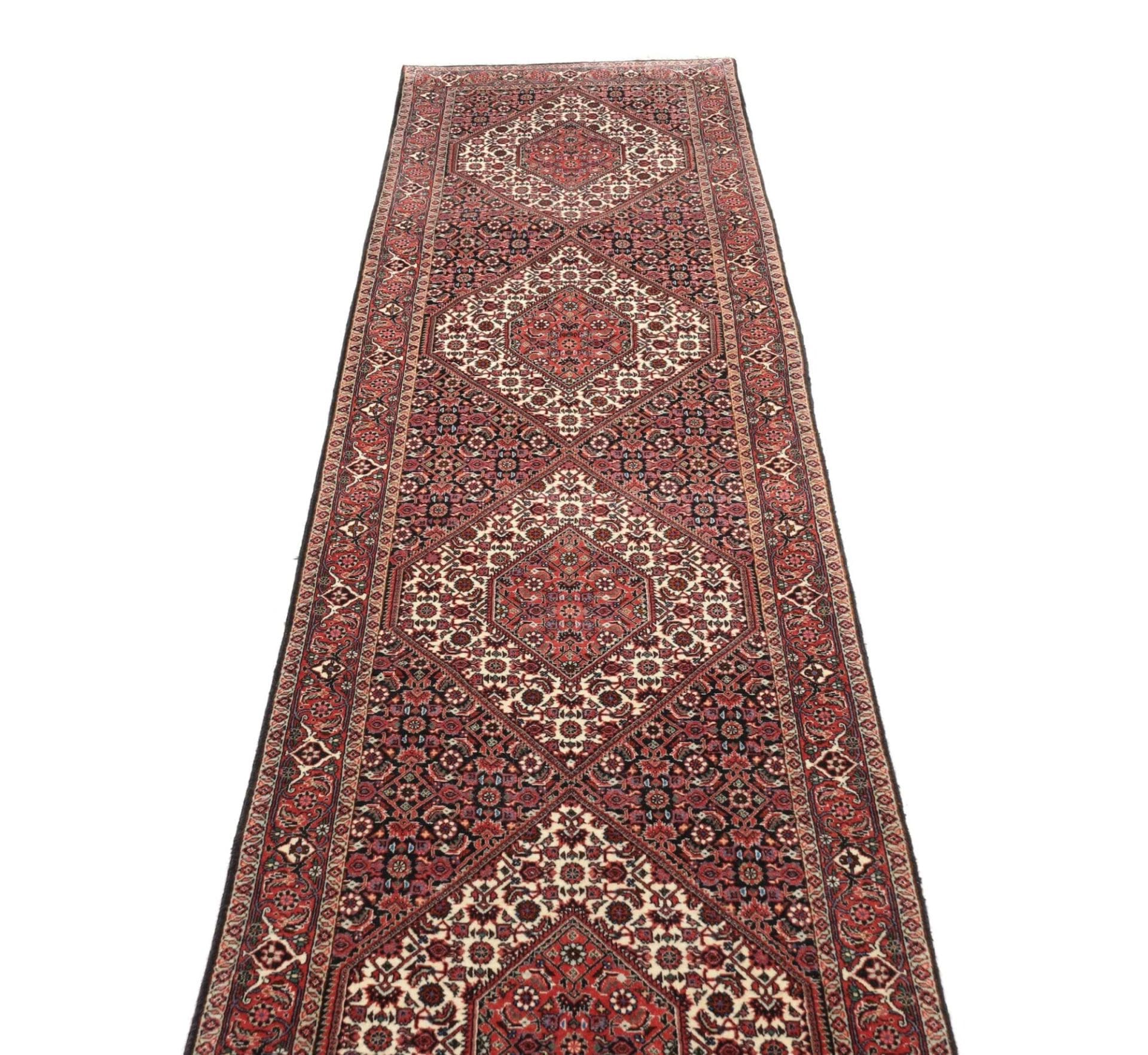 Bijar Perserteppich 80 × 310 cm aus Wolle, handgeknüpft