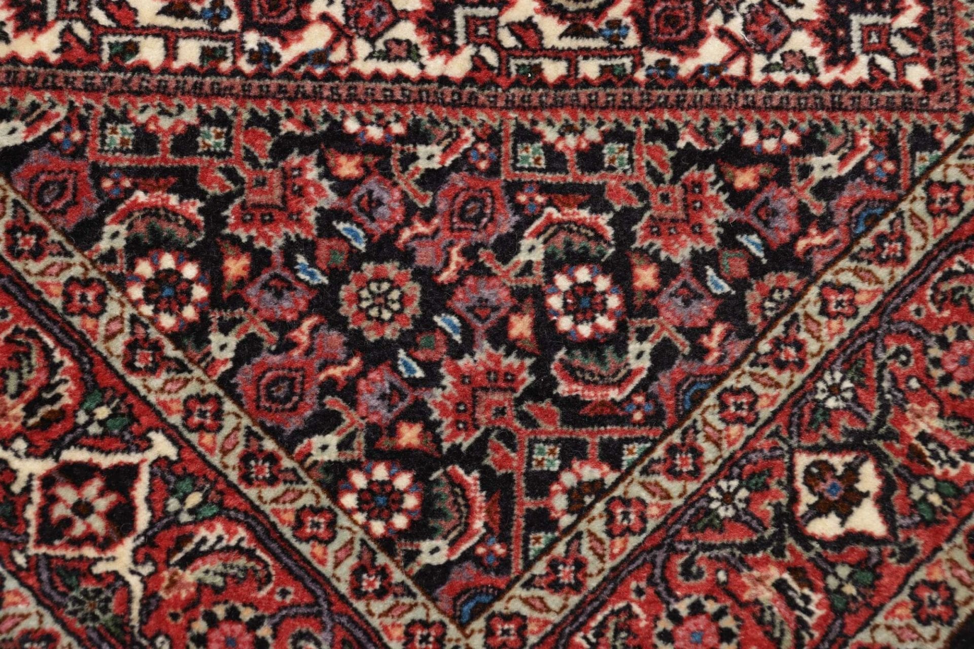Bijar Perserteppich 80 × 310 cm aus Wolle, handgeknüpft