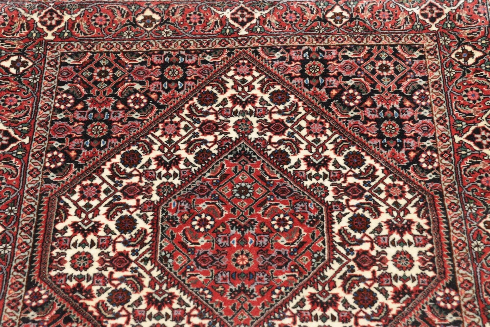 Bijar Perserteppich 80 × 310 cm aus Wolle, handgeknüpft