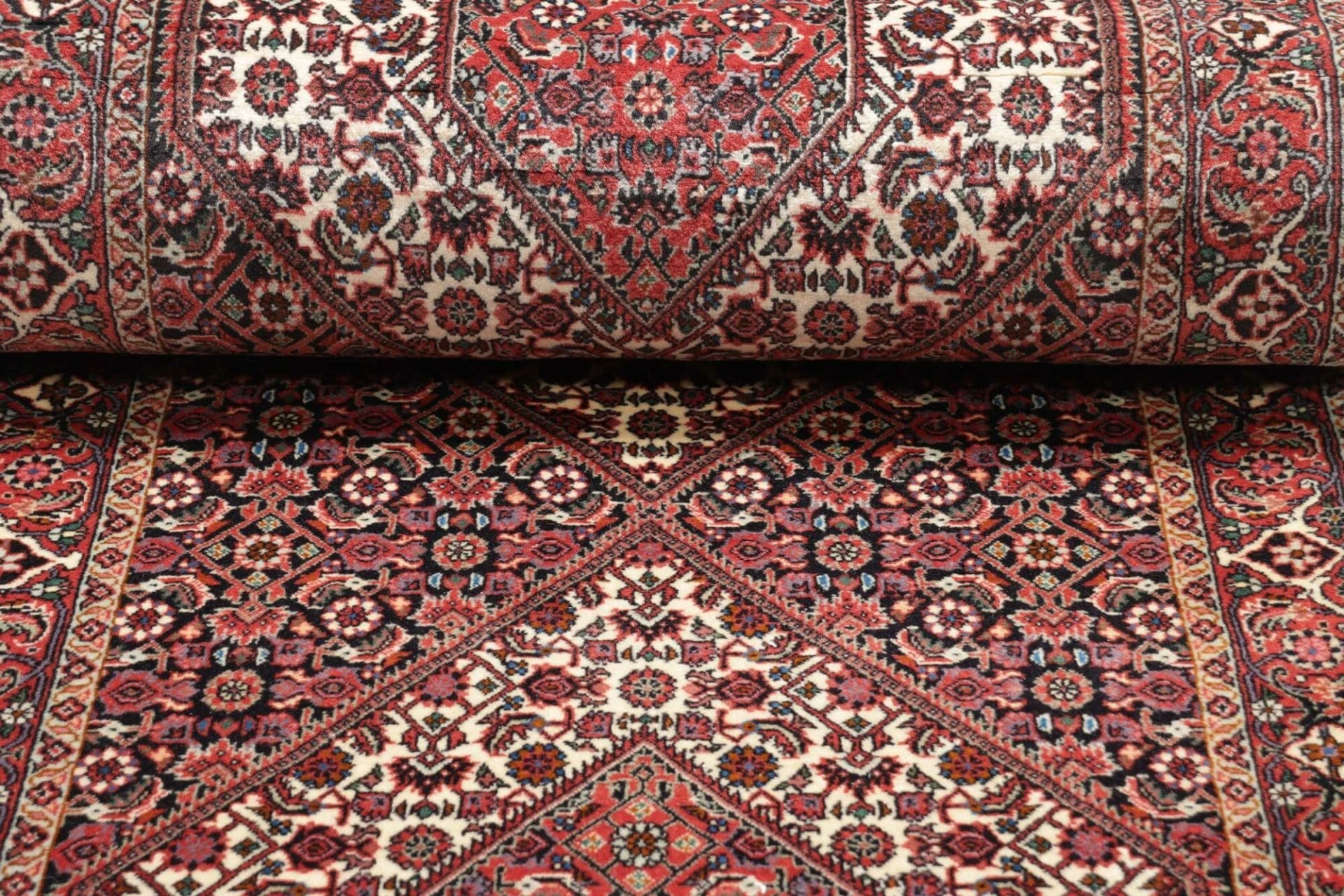 Bijar Perserteppich 80 × 310 cm aus Wolle, handgeknüpft
