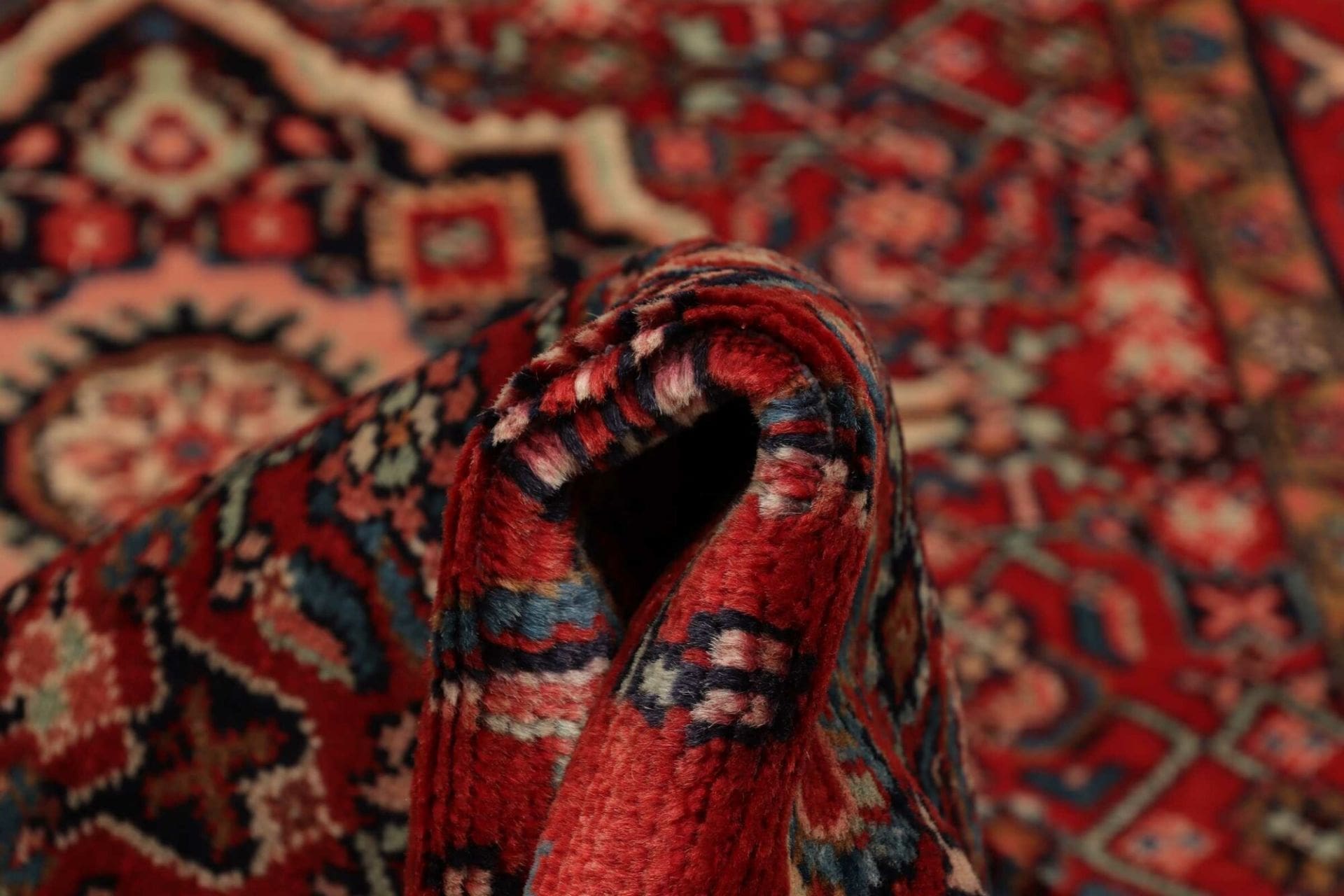 Handgeknüpfter Hamadan Herati Perserteppich, 115 × 356 cm, Wolle
