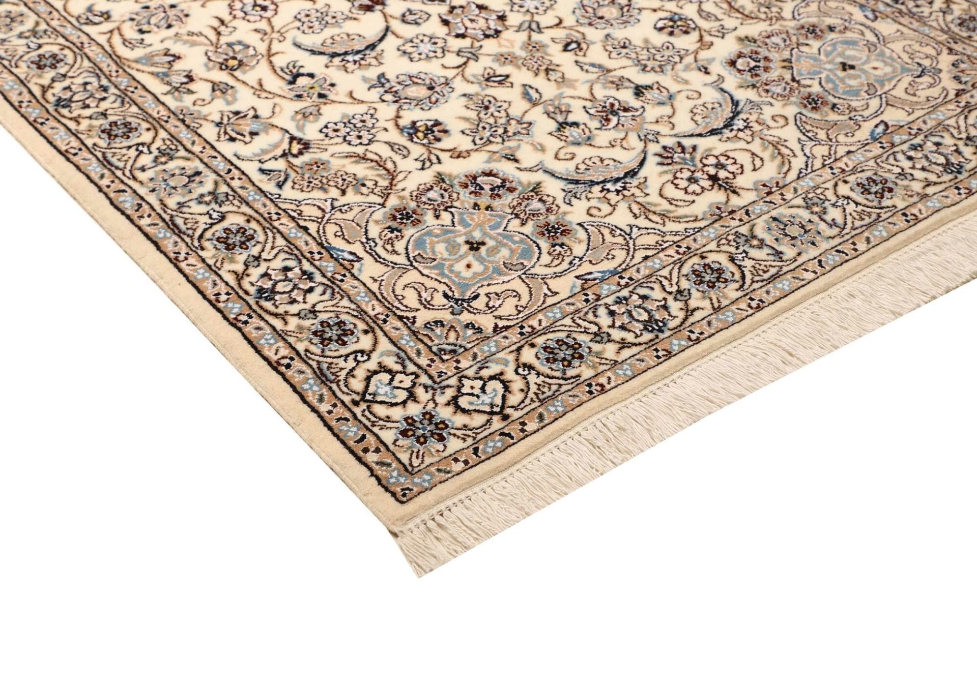 Handgeknüpfter Nain Perserteppich, 102 × 322 cm, Wolle