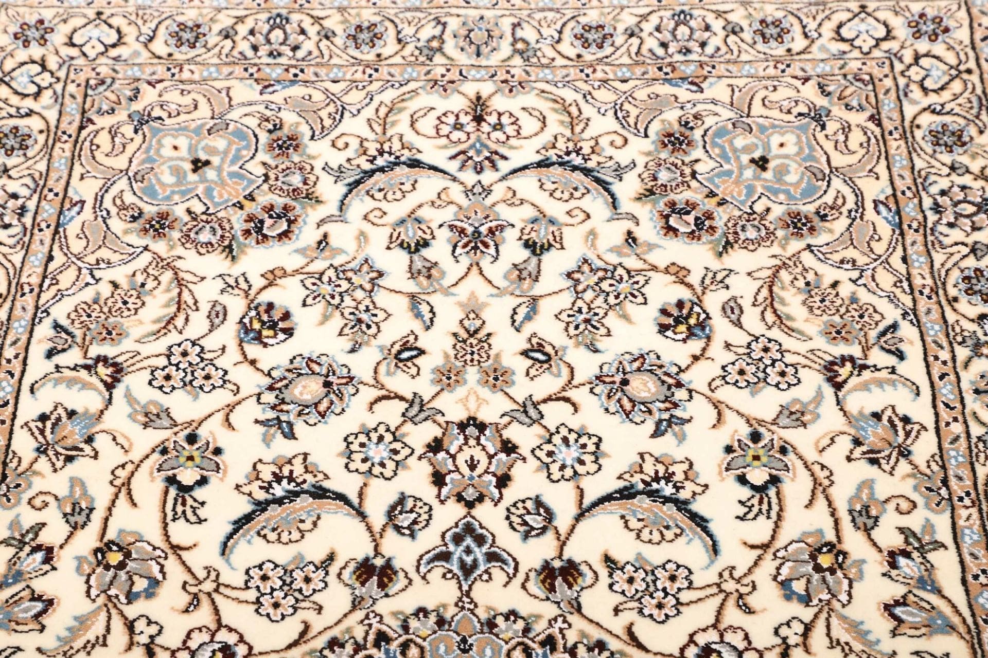 Handgeknüpfter Nain Perserteppich, 102 × 322 cm, Wolle