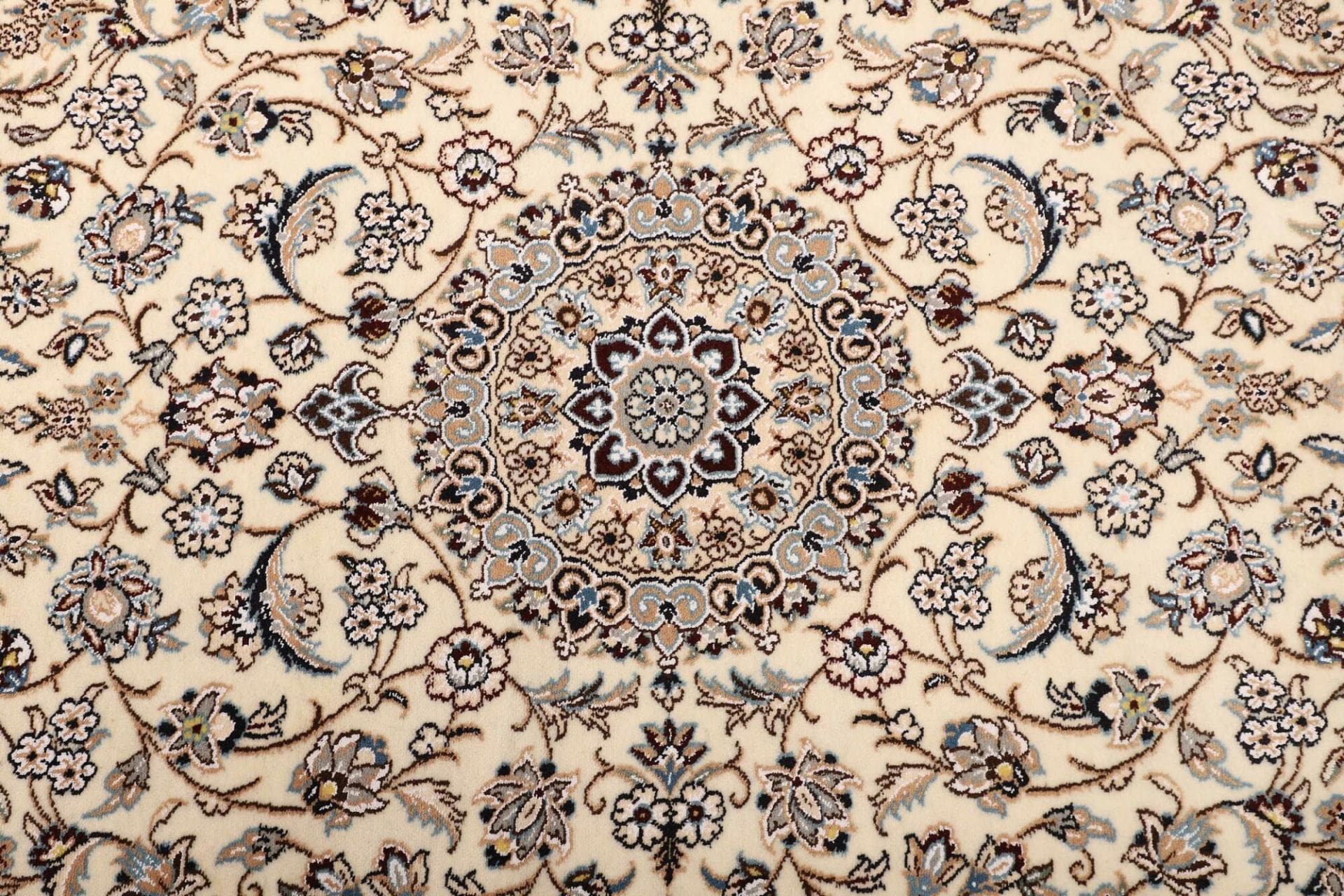 Handgeknüpfter Nain Perserteppich, 102 × 322 cm, Wolle