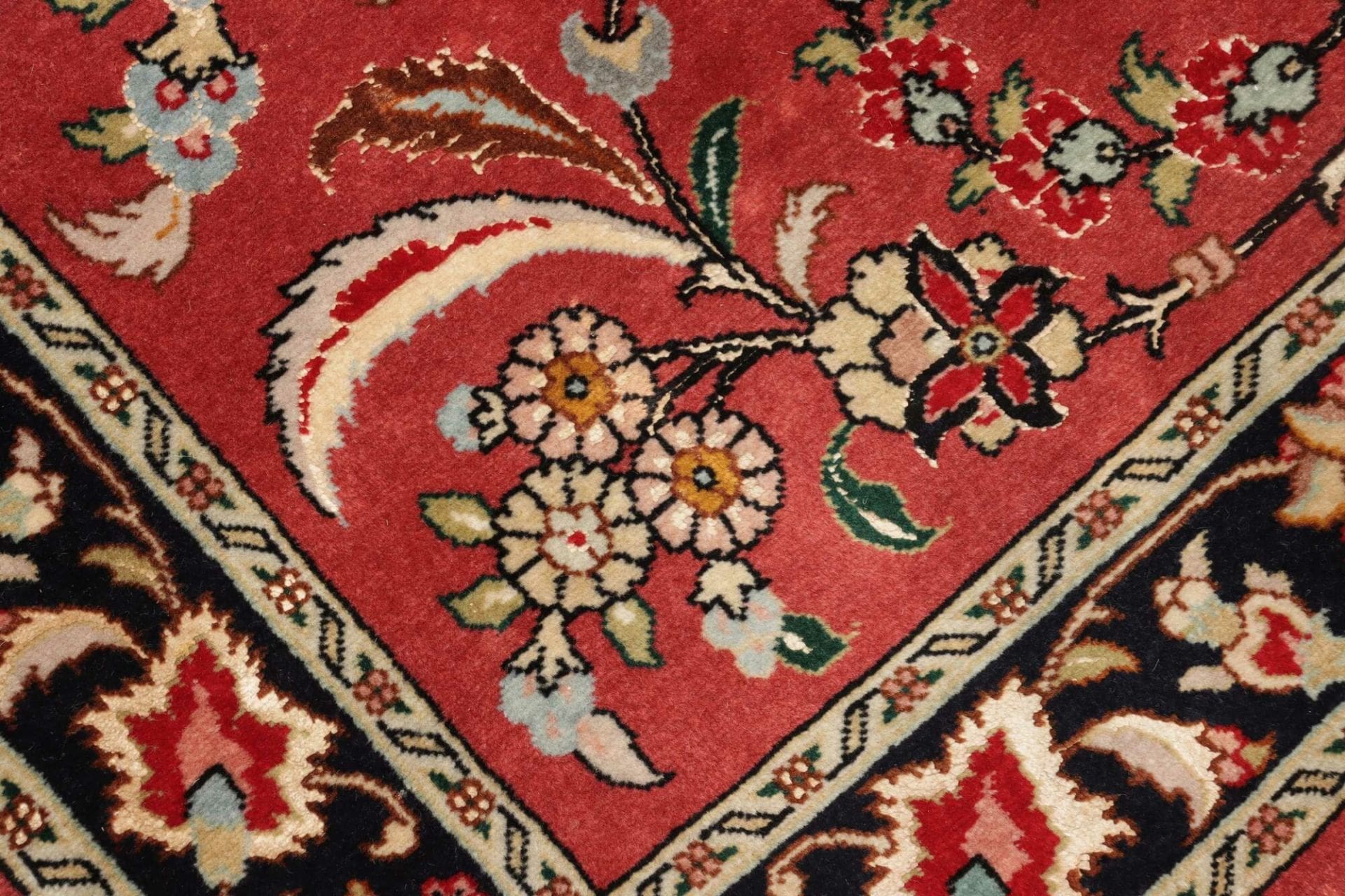 Ghom Perserteppich aus Iran, 71 × 312 cm