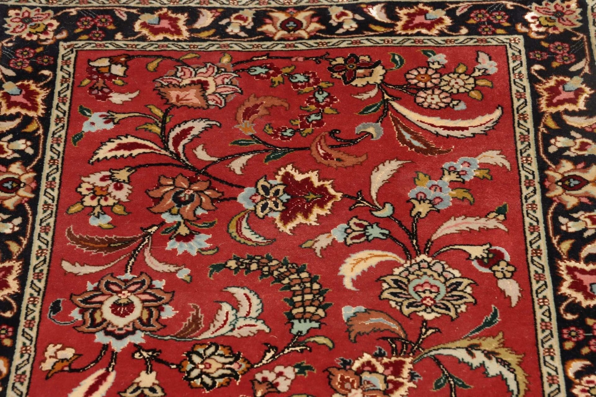 Ghom Perserteppich aus Iran, 71 × 312 cm