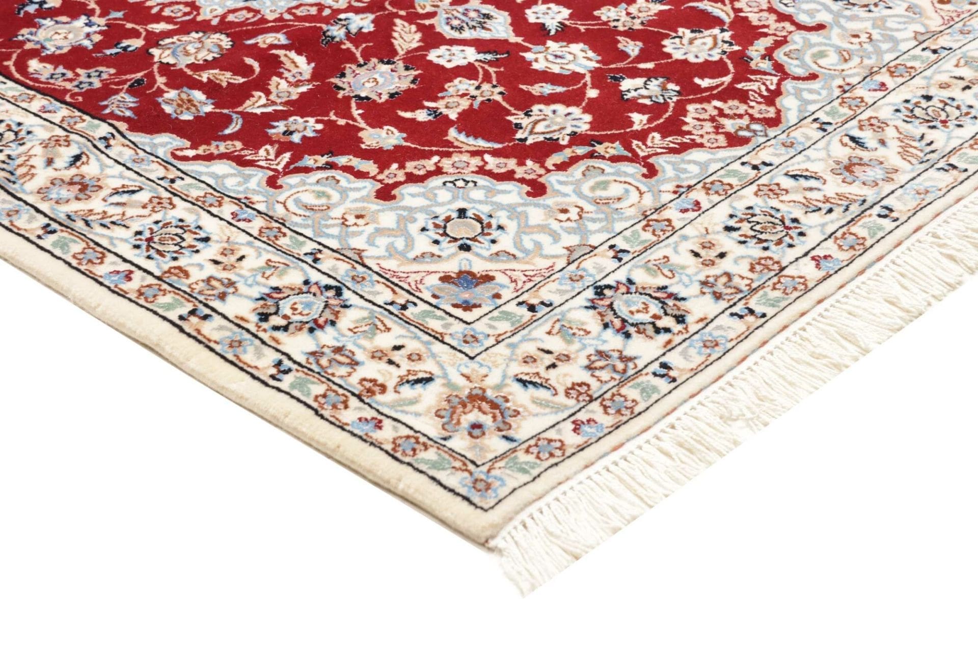 Nain Perserteppich 87 × 315 cm aus Wolle, handgeknüpft