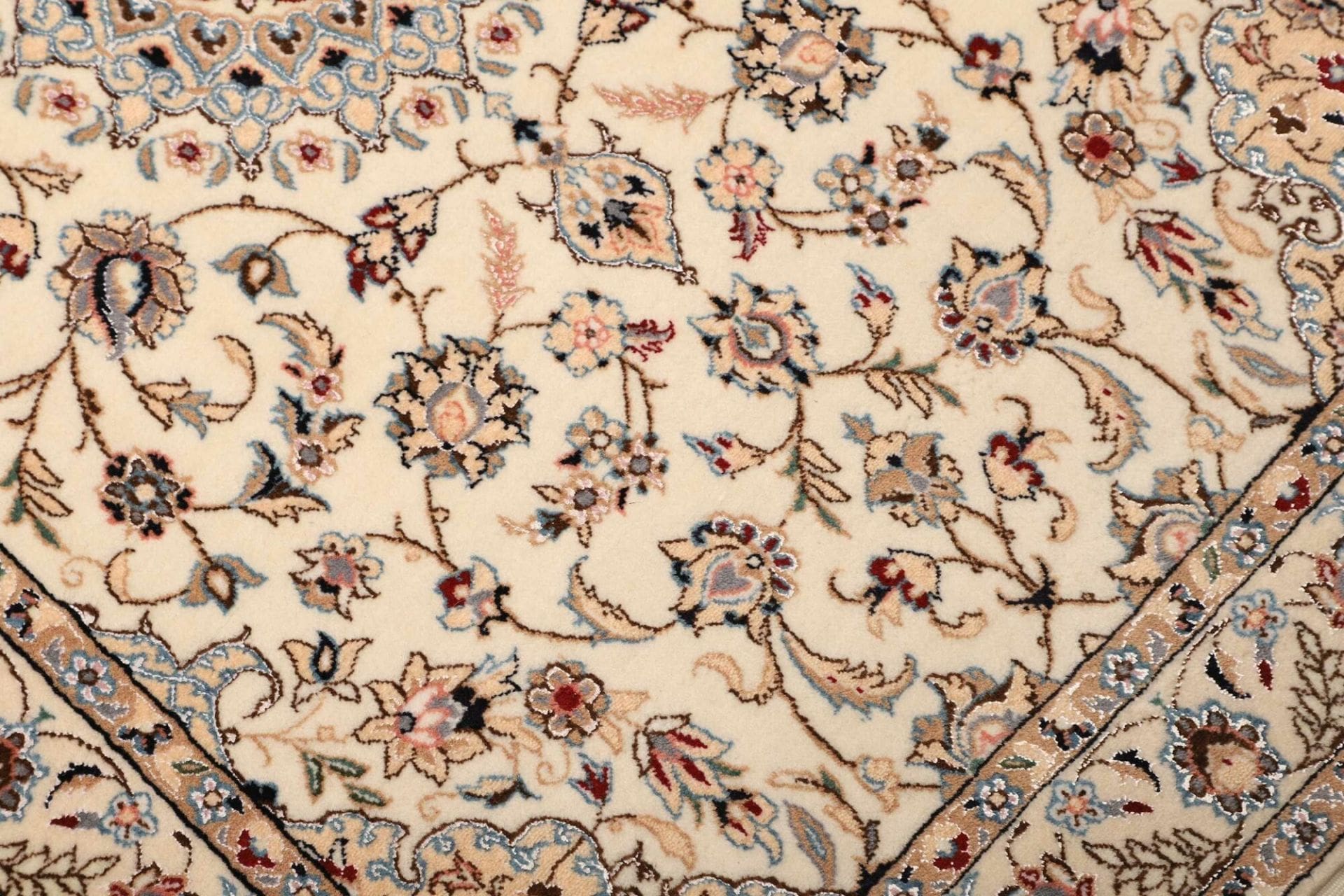 Nain Perserteppich 83 × 336 cm aus Wolle, handgeknüpft
