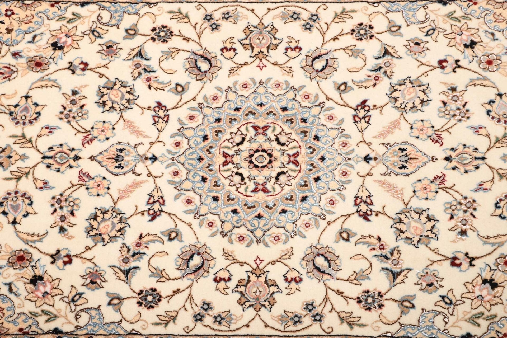 Nain Perserteppich 83 × 336 cm aus Wolle, handgeknüpft
