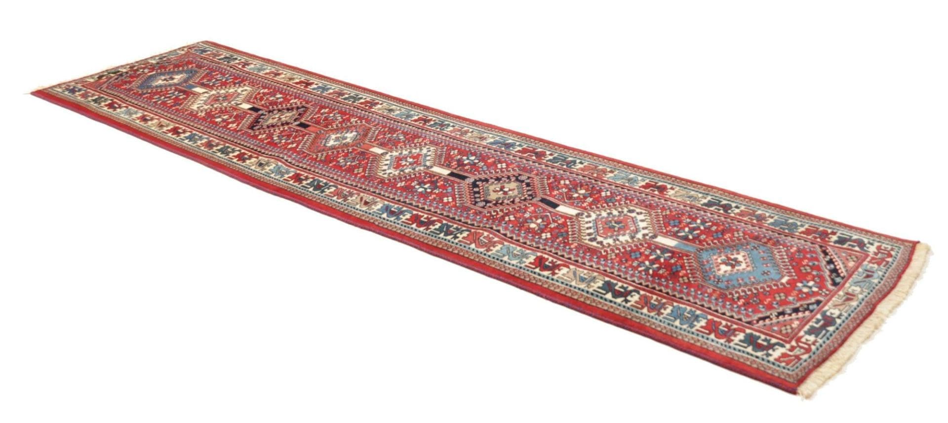 Perserteppich 85 × 304 cm aus Wolle, handgeknüpft