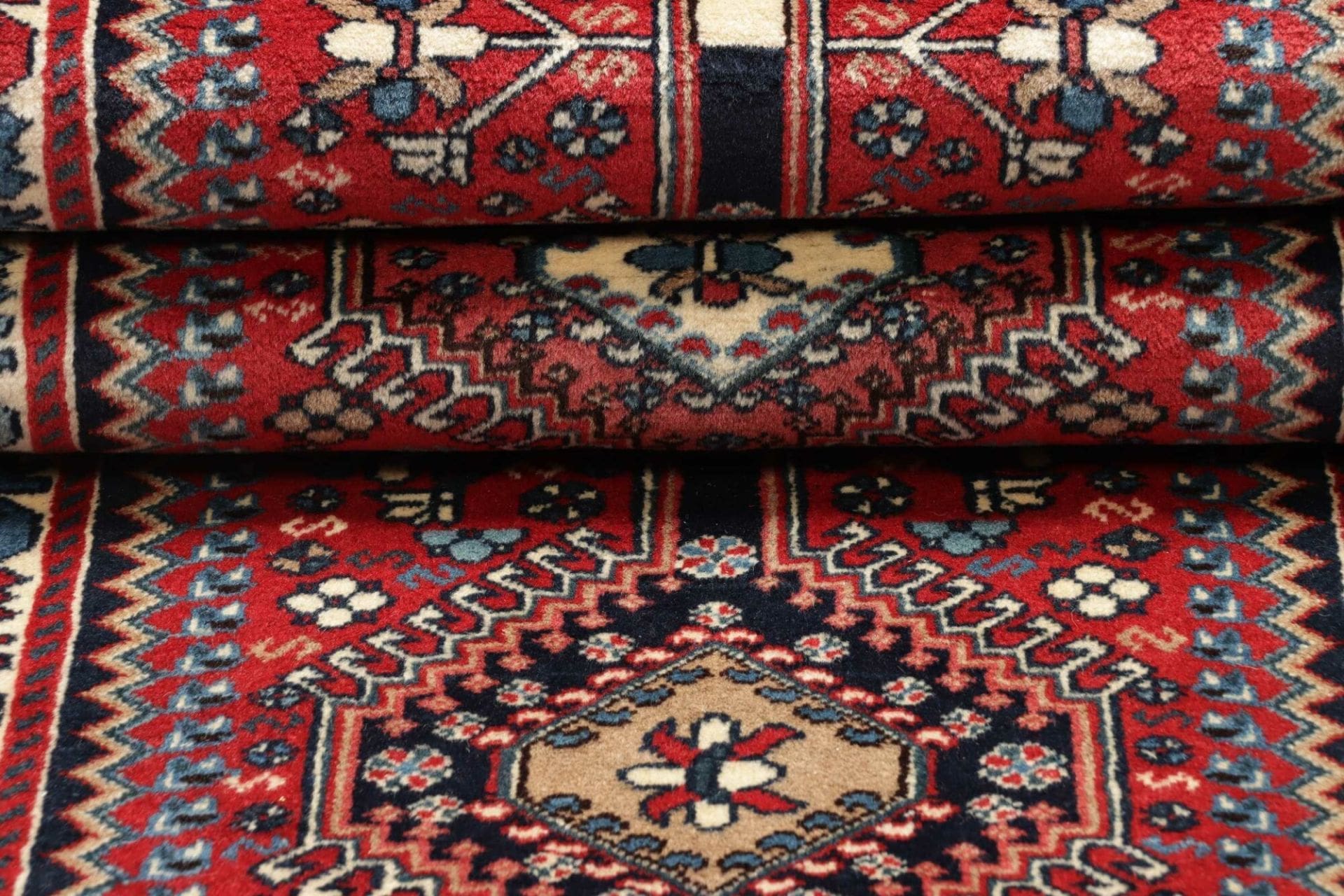 Perserteppich 85 × 304 cm aus Wolle, handgeknüpft
