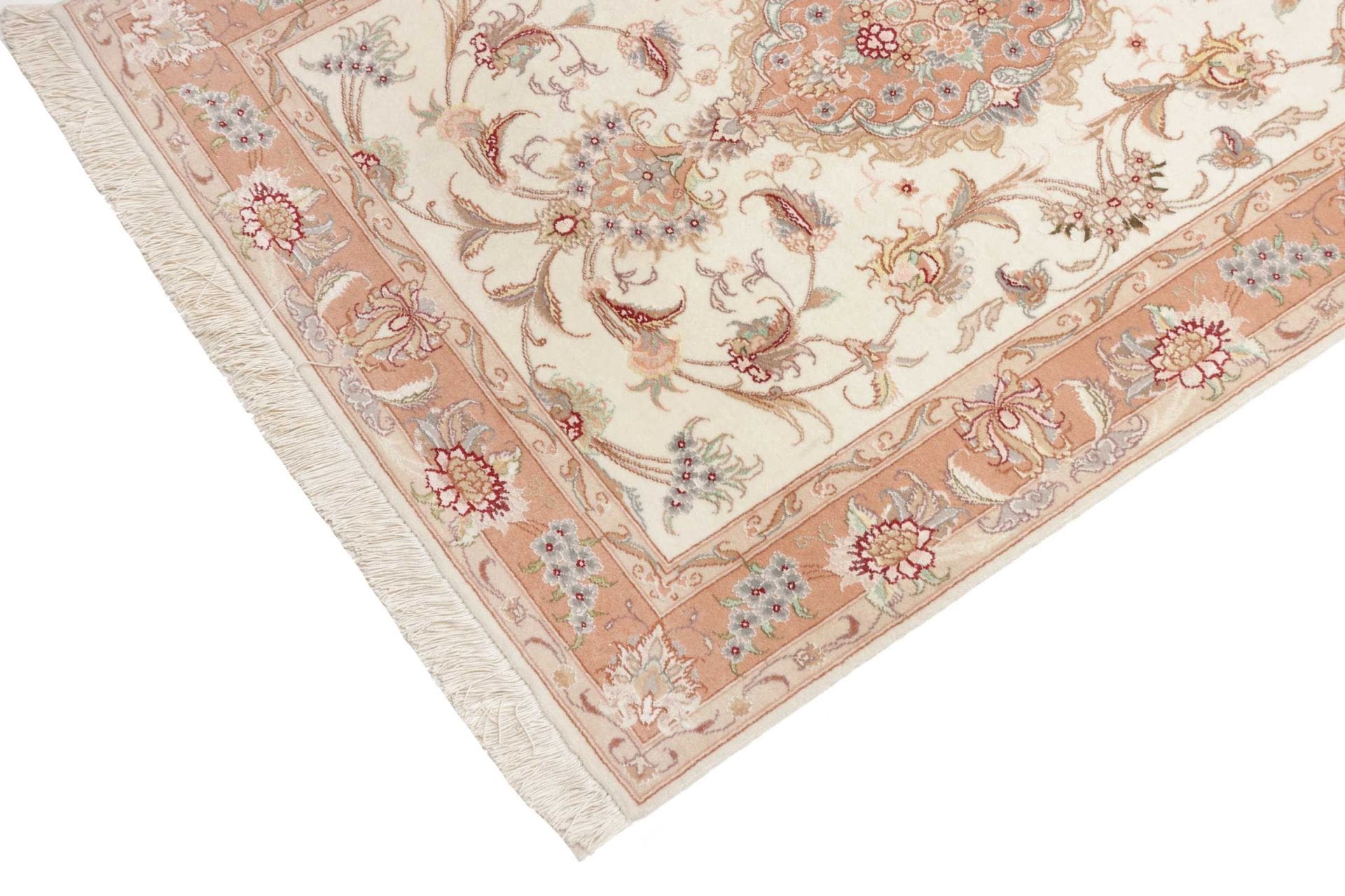 Handgeknüpfter Täbriz Perserteppich 88 × 324 cm