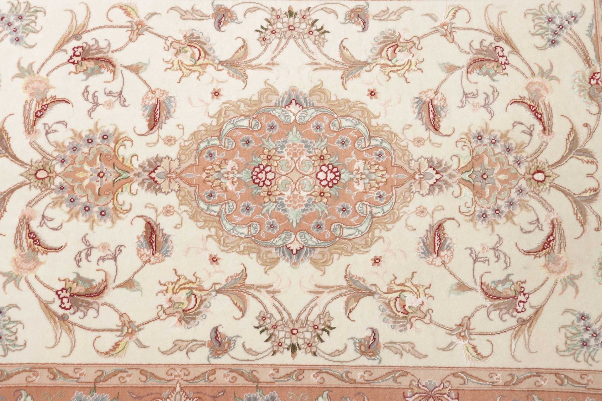 Handgeknüpfter Täbriz Perserteppich 88 × 324 cm