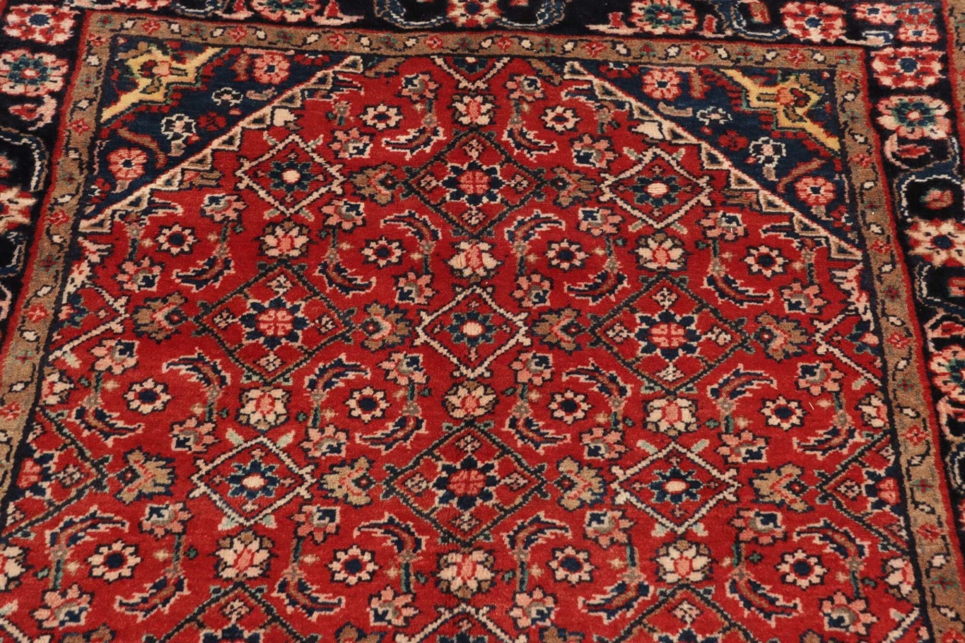 Handgeknüpfter Perserteppich, 110 × 368 cm, Wolle