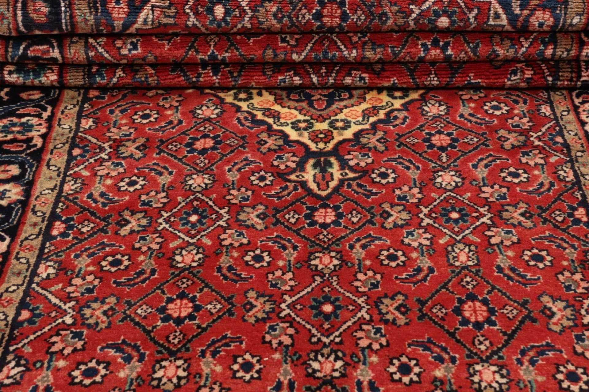 Handgeknüpfter Perserteppich, 110 × 368 cm, Wolle