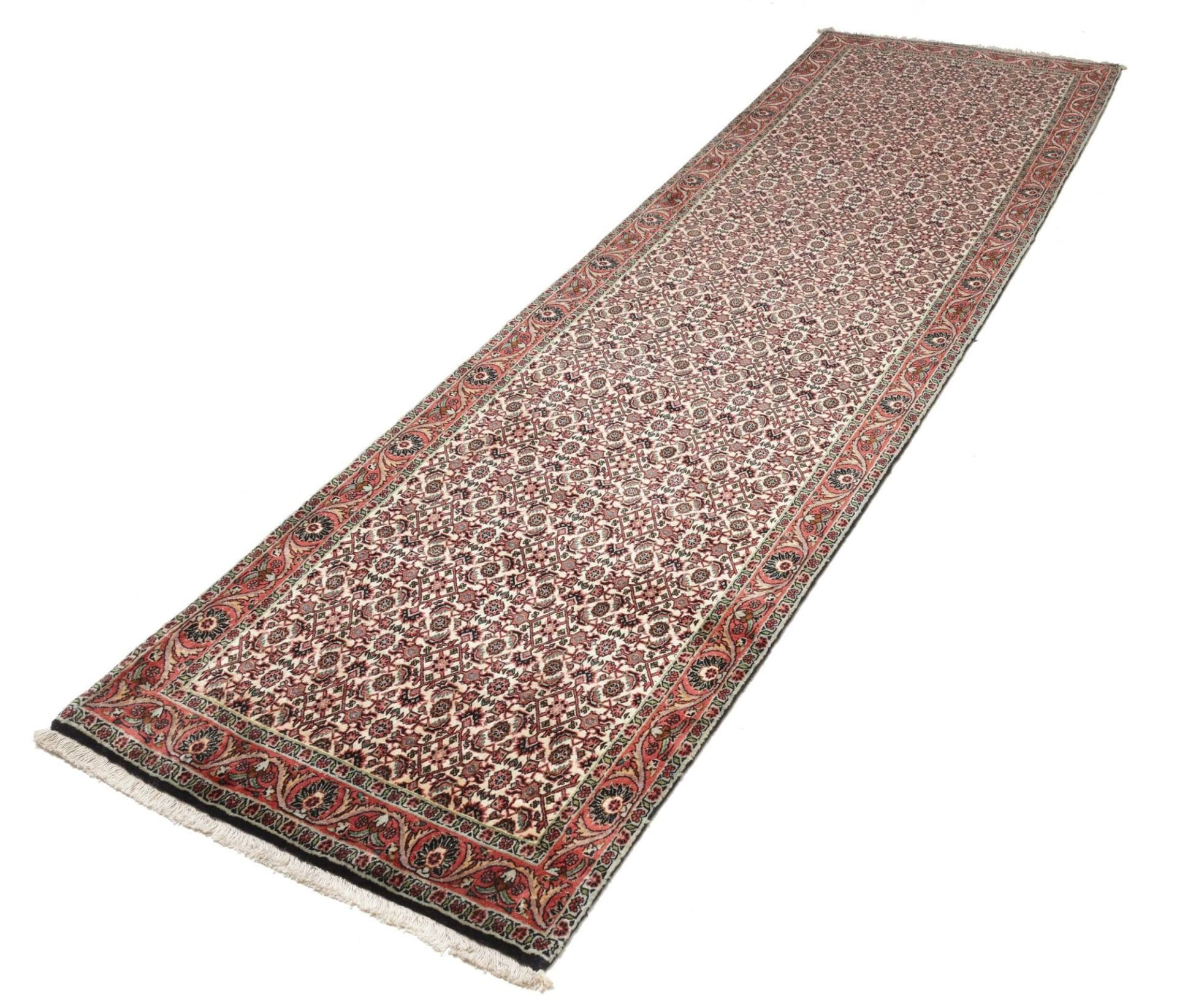 Bijar Perserteppich aus Iran, 90 × 306 cm