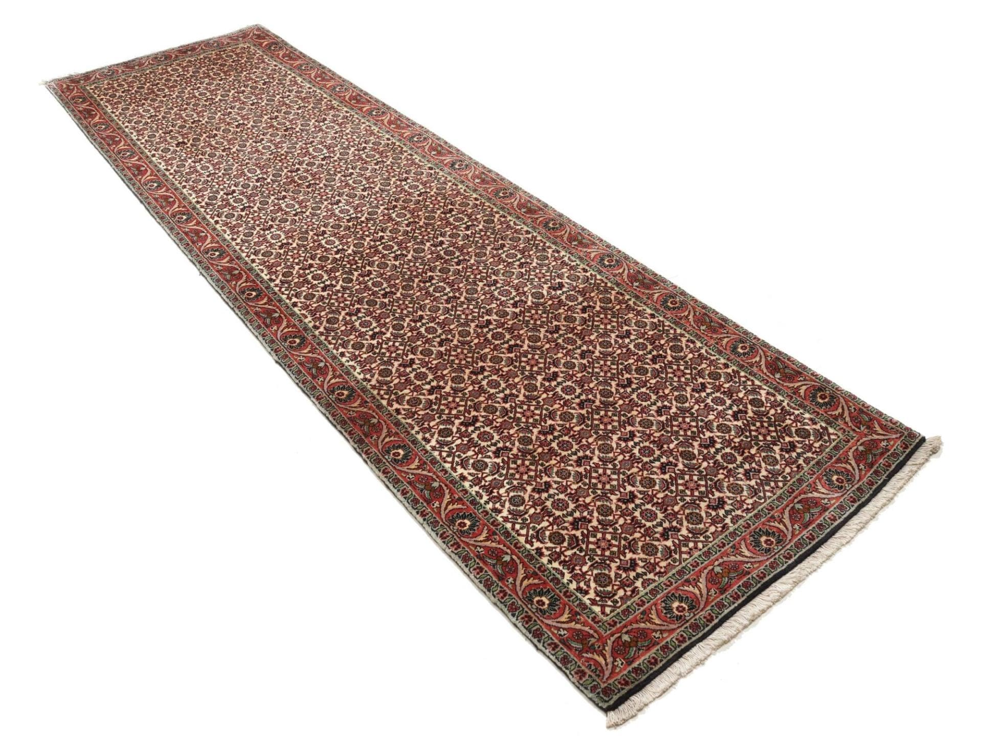 Bijar Perserteppich aus Iran, 90 × 306 cm