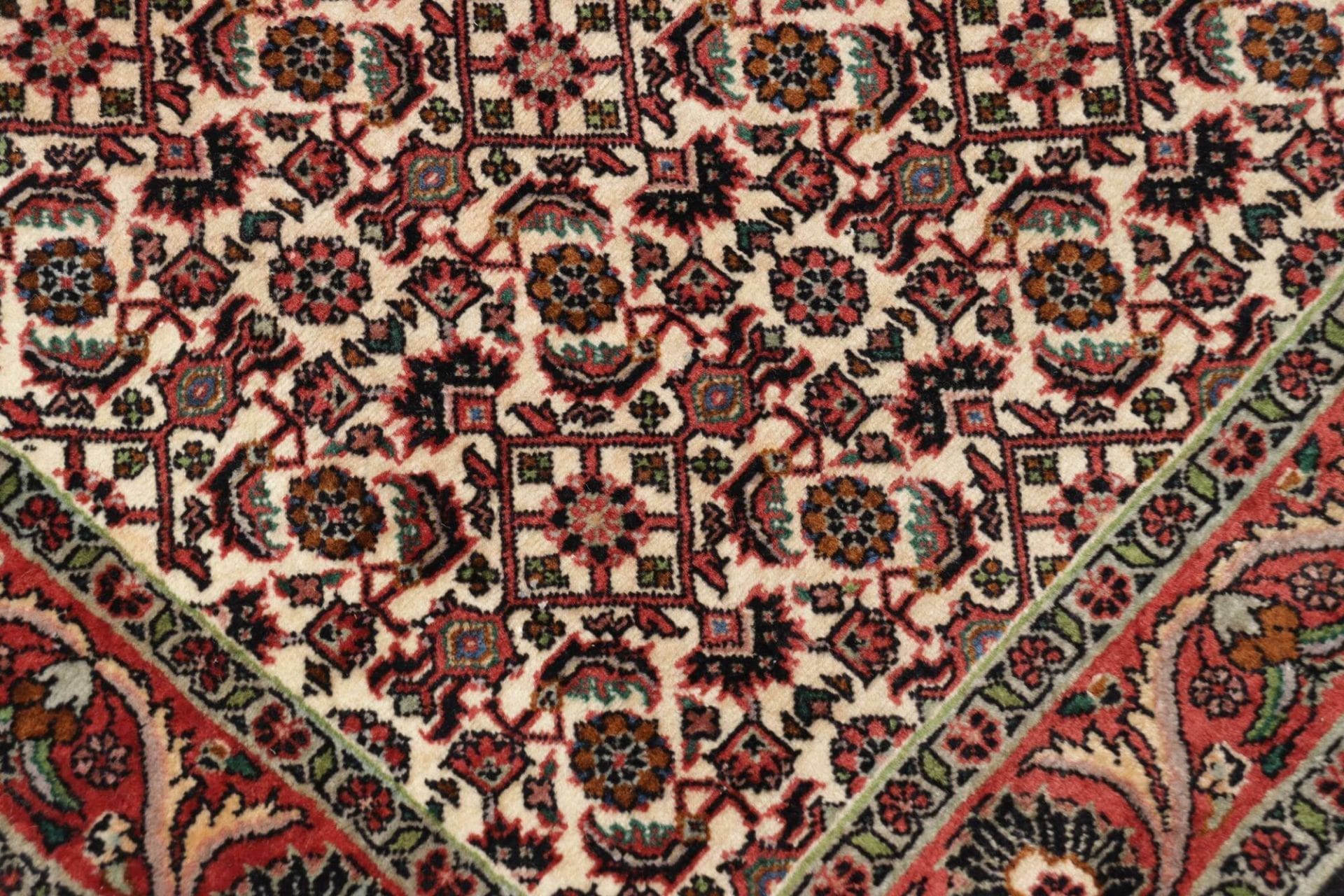 Bijar Perserteppich aus Iran, 90 × 306 cm