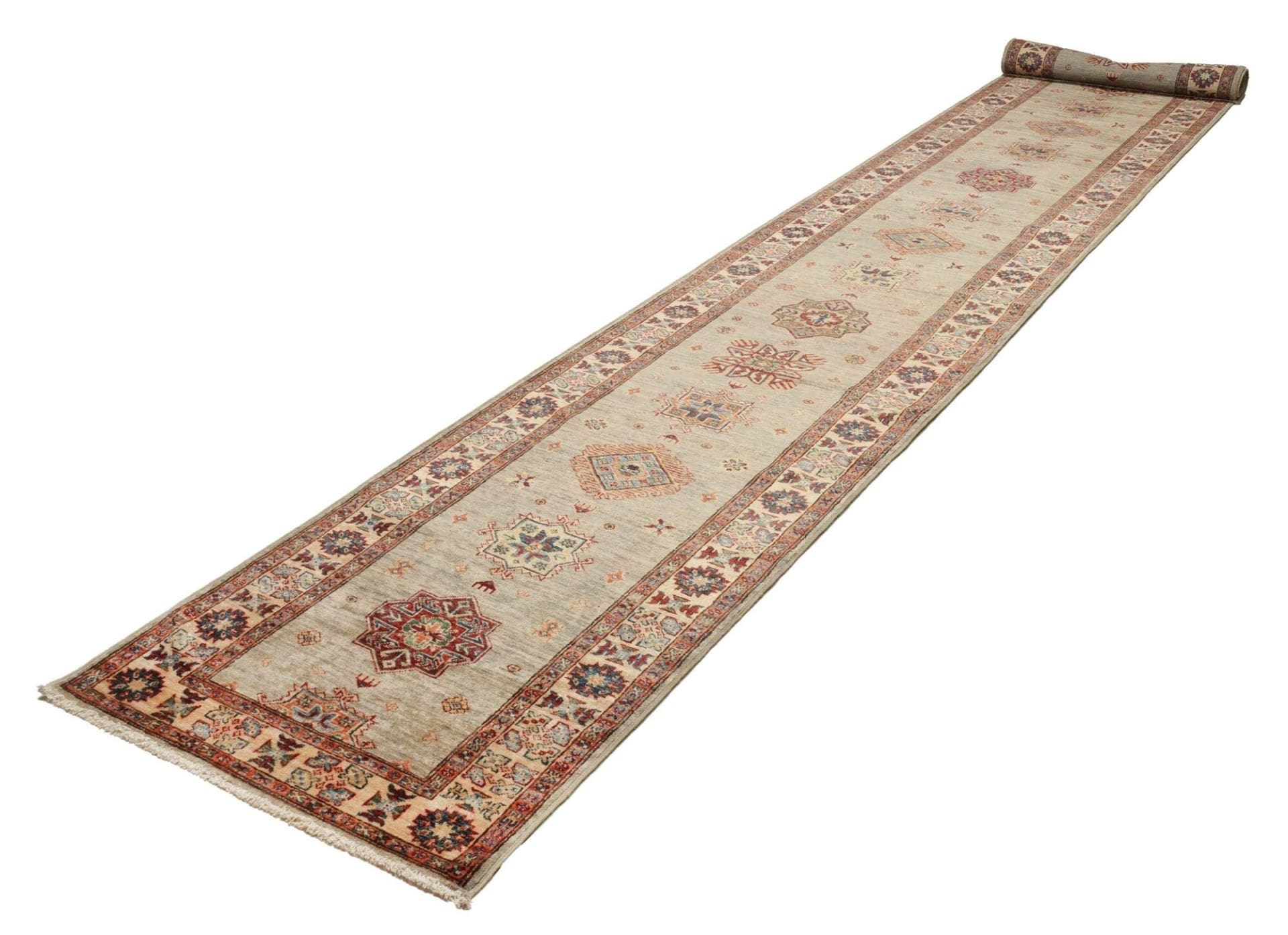Kazak Orientteppich aus Pakistan, 86 × 578 cm