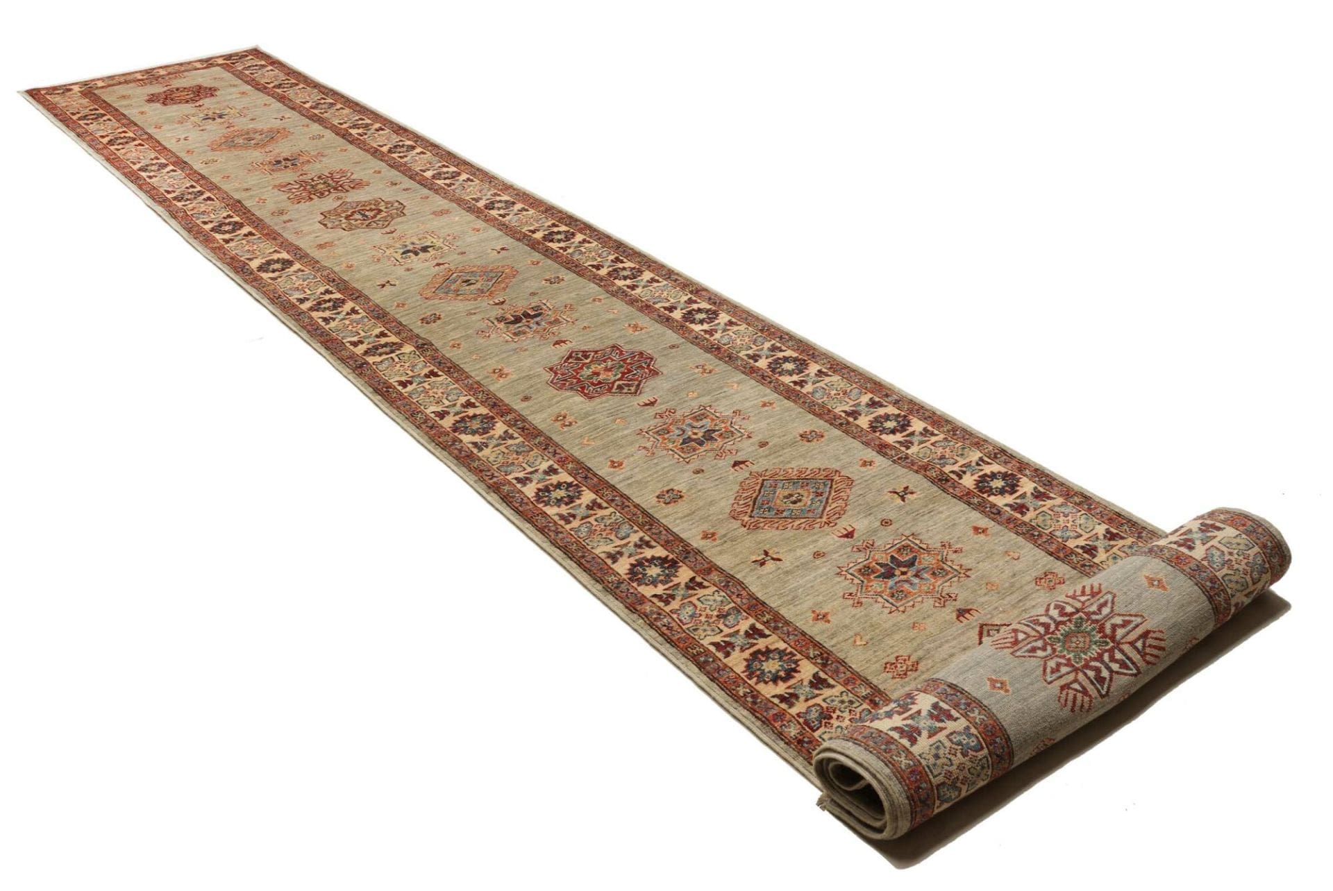 Kazak Orientteppich aus Pakistan, 86 × 578 cm