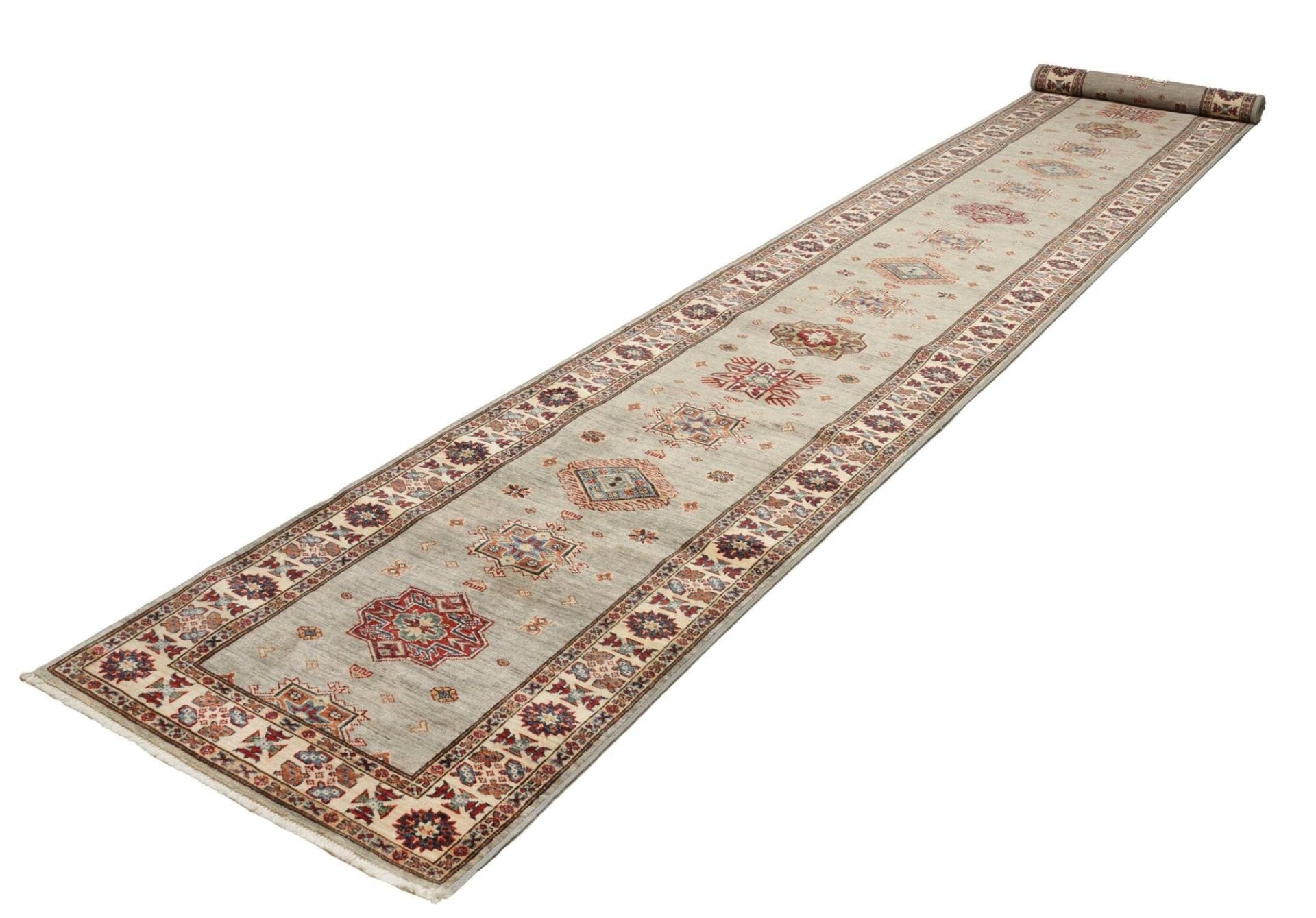 Handgeknüpfter Kazak Orientteppich 78 × 597 cm