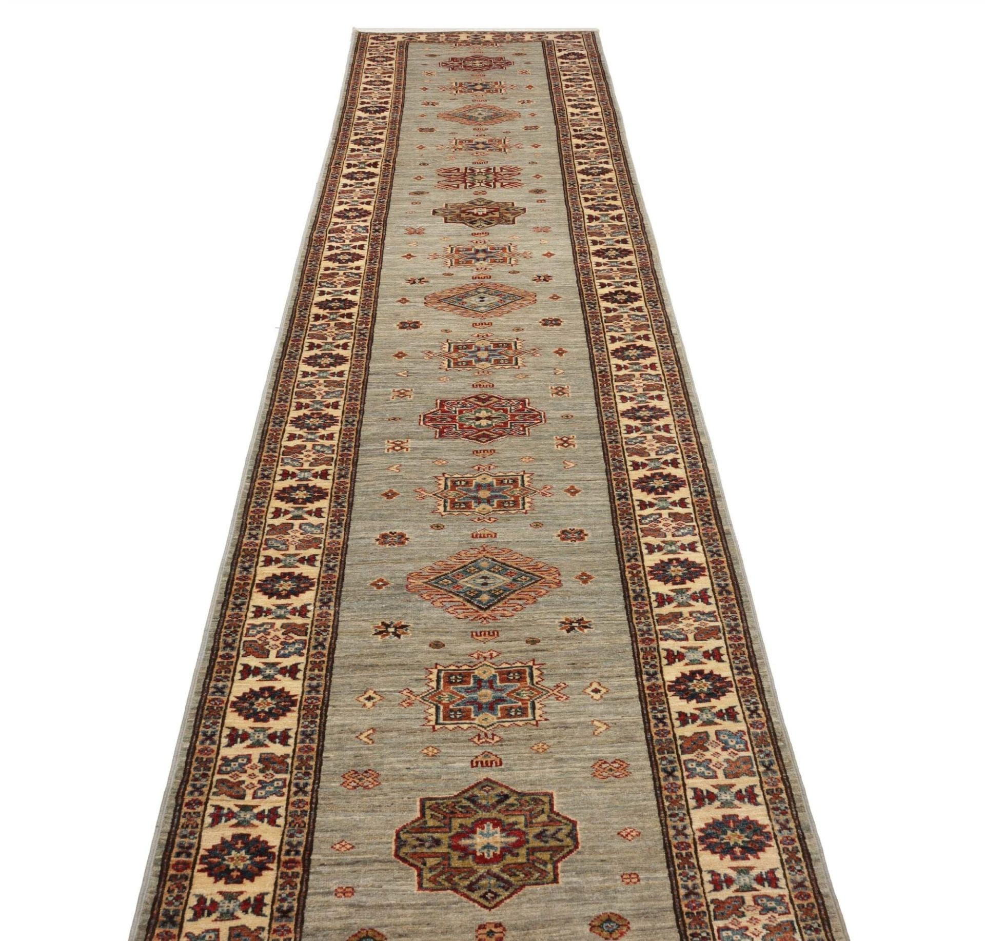 Handgeknüpfter Kazak Orientteppich 78 × 597 cm
