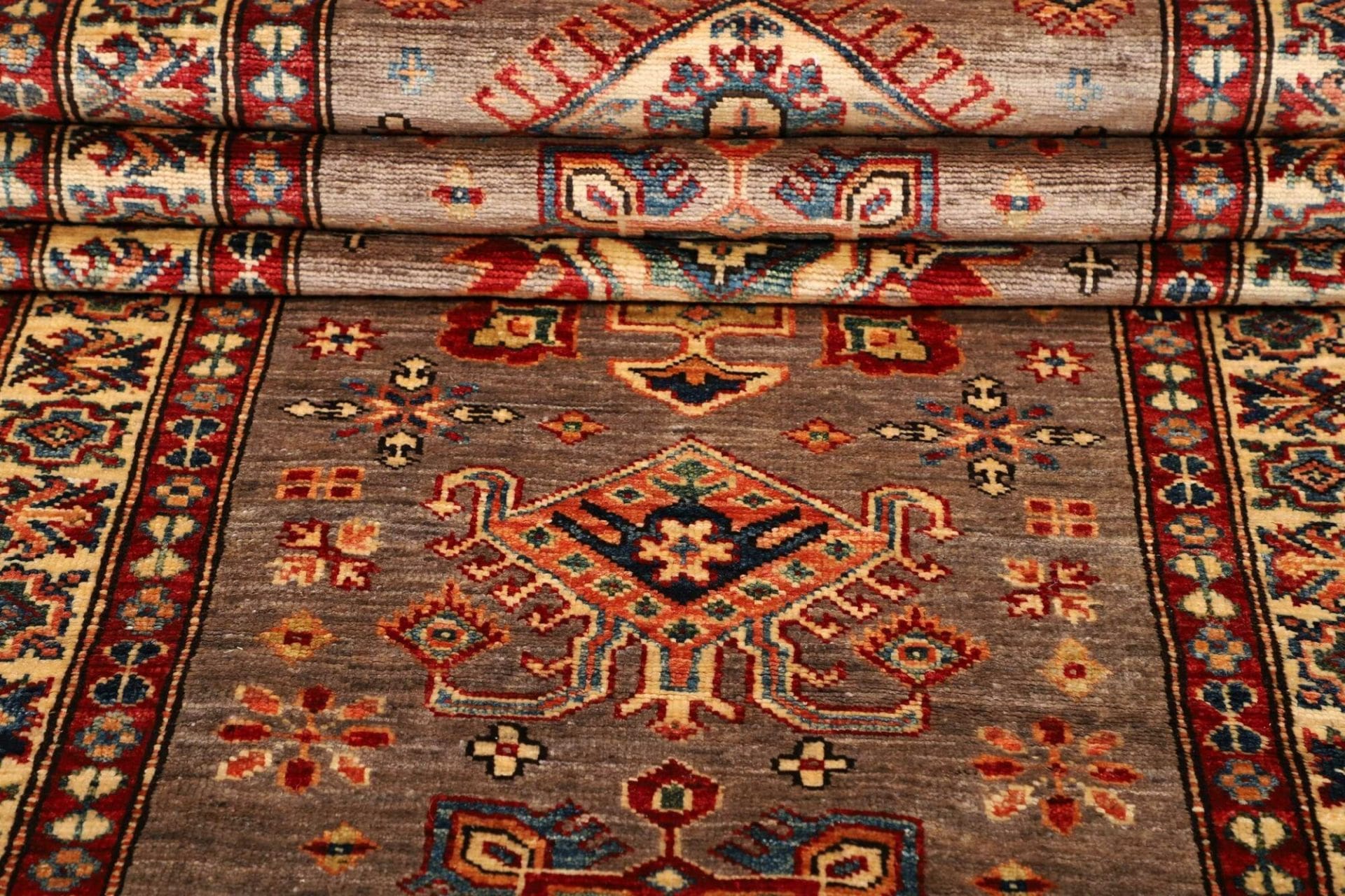 Handgeknüpfter Kazak Orientteppich 88 × 423 cm