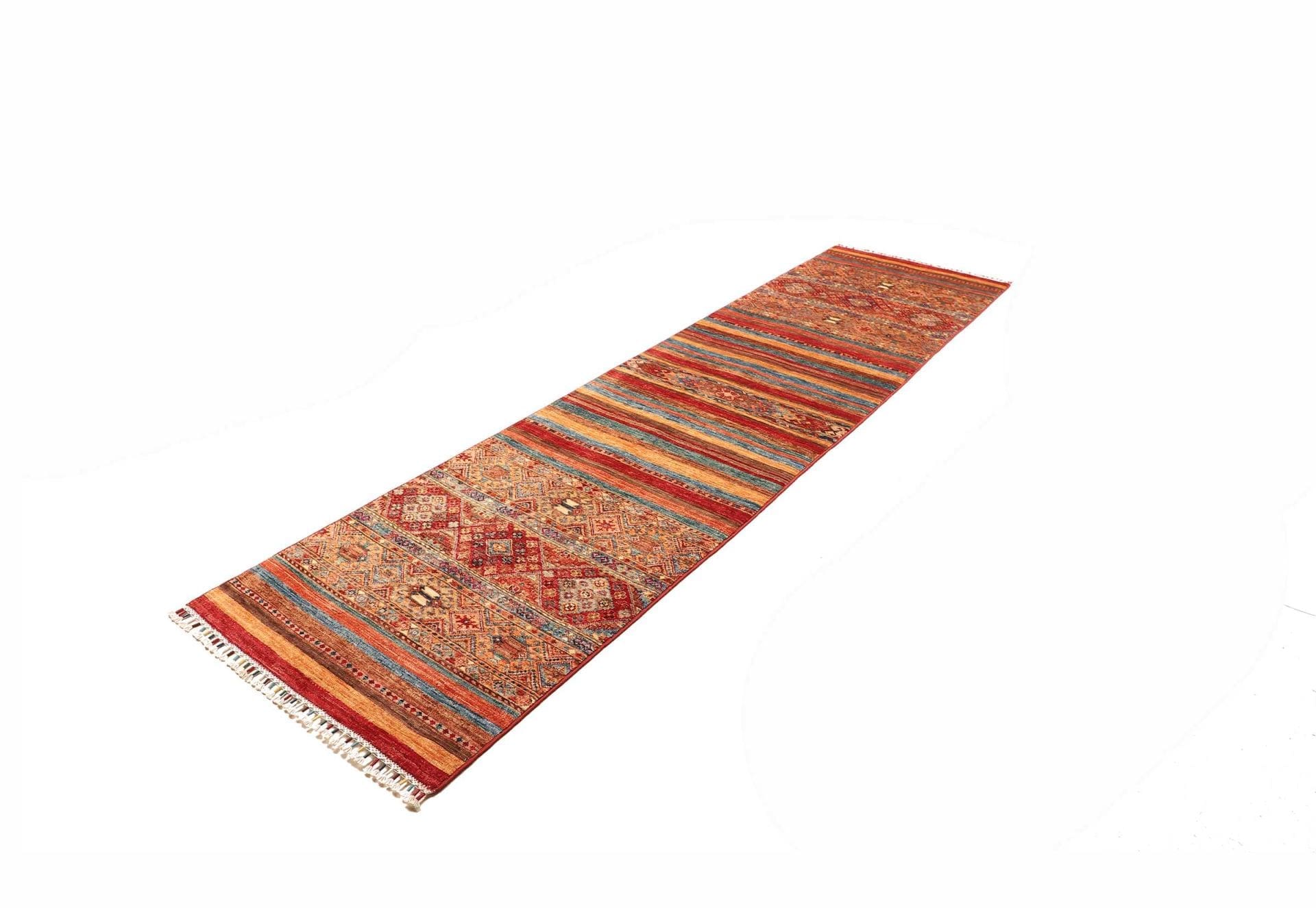orientteppich-samarkand-83-x-304-cm-handgeknupft-aus-wolle-1 Handgeknüpfter Samarkand Orientteppich 83 × 304 cm