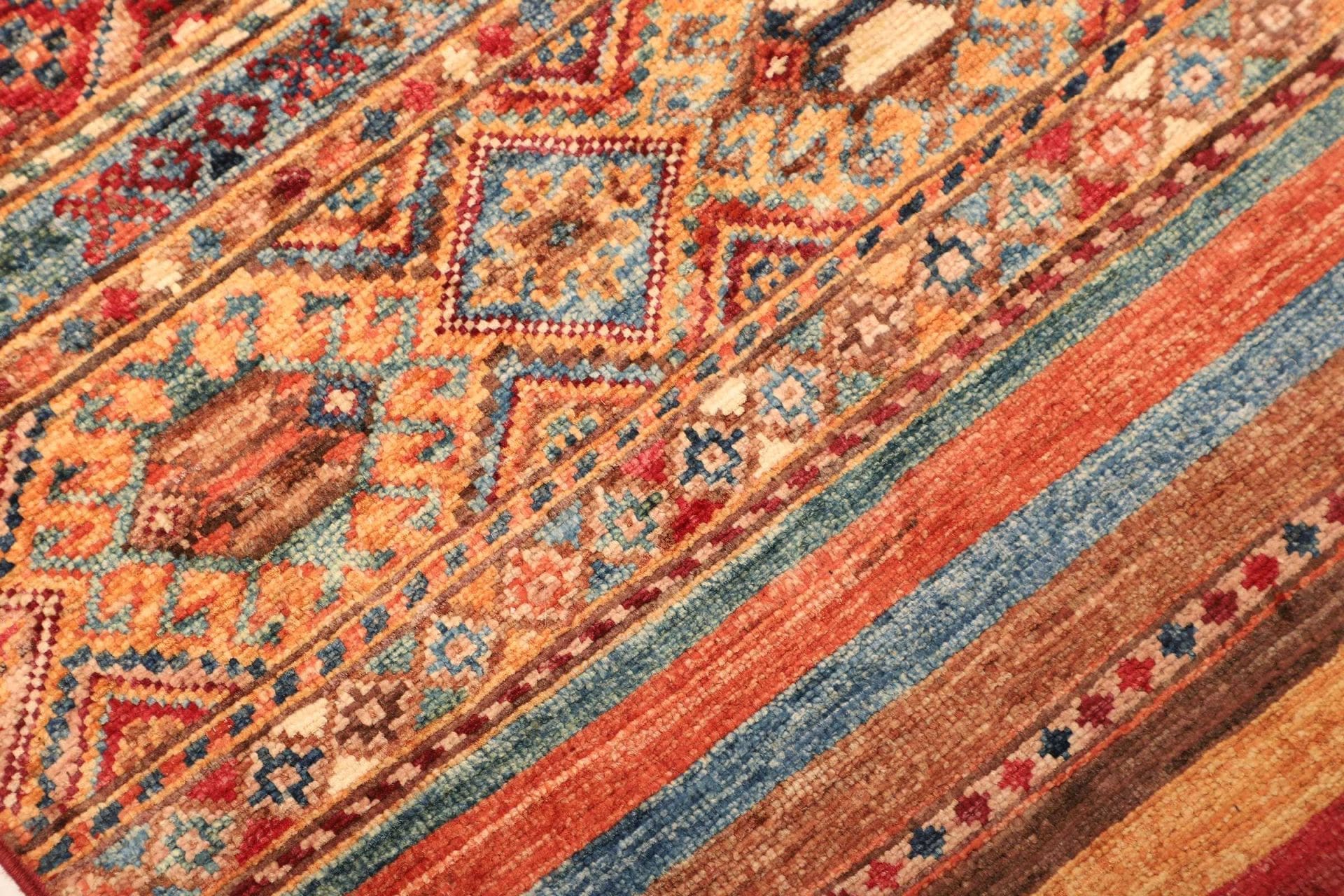 orientteppich-samarkand-83-x-304-cm-handgeknupft-aus-wolle-5 Handgeknüpfter Samarkand Orientteppich 83 × 304 cm