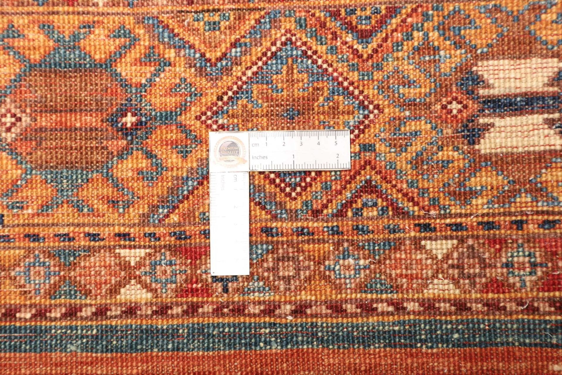 orientteppich-samarkand-83-x-304-cm-handgeknupft-aus-wolle-9 Handgeknüpfter Samarkand Orientteppich 83 × 304 cm