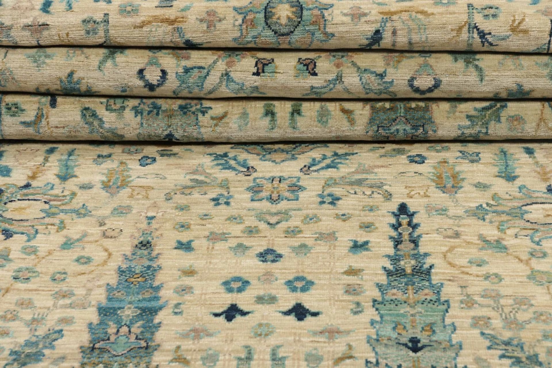 Samarkand Orientteppich aus Pakistan, 82 × 341 cm