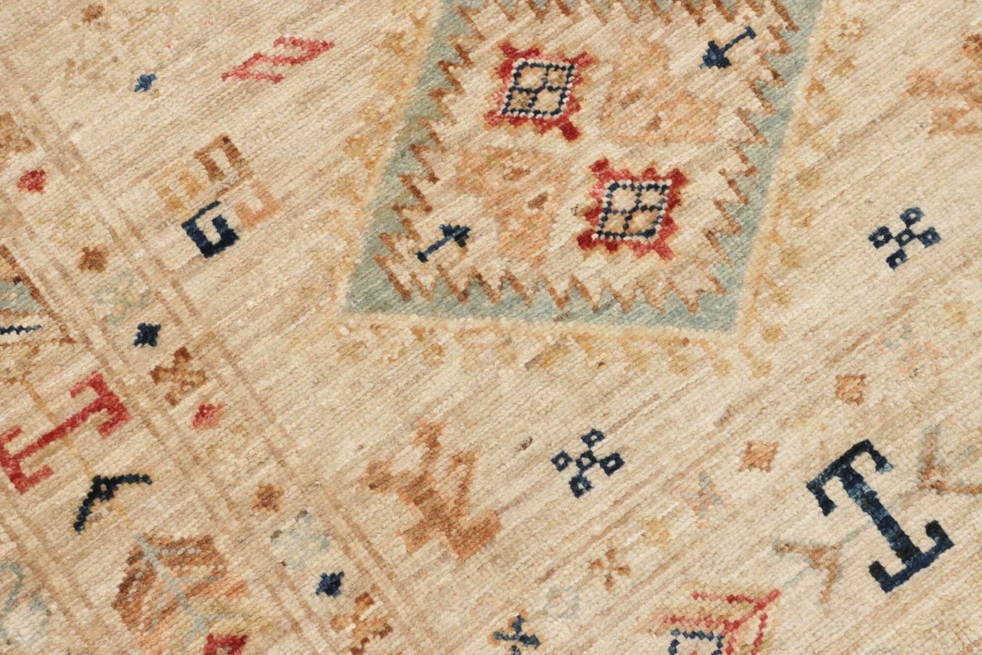 Handgeknüpfter Kazak Orientteppich, 84 × 305 cm, Wolle