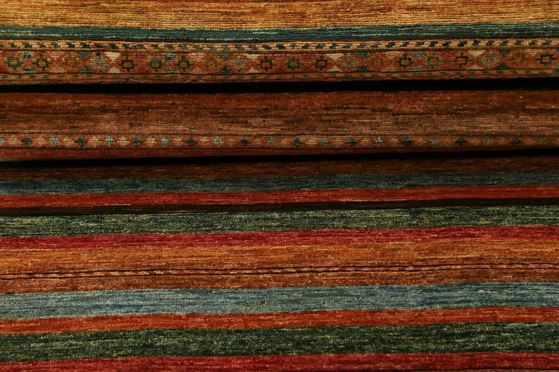 orientteppich-samarkand-84-x-306cm-aus-schurwolle-handgeknupft-8 Handgeknüpfter Samarkand Orientteppich 84 × 306 cm