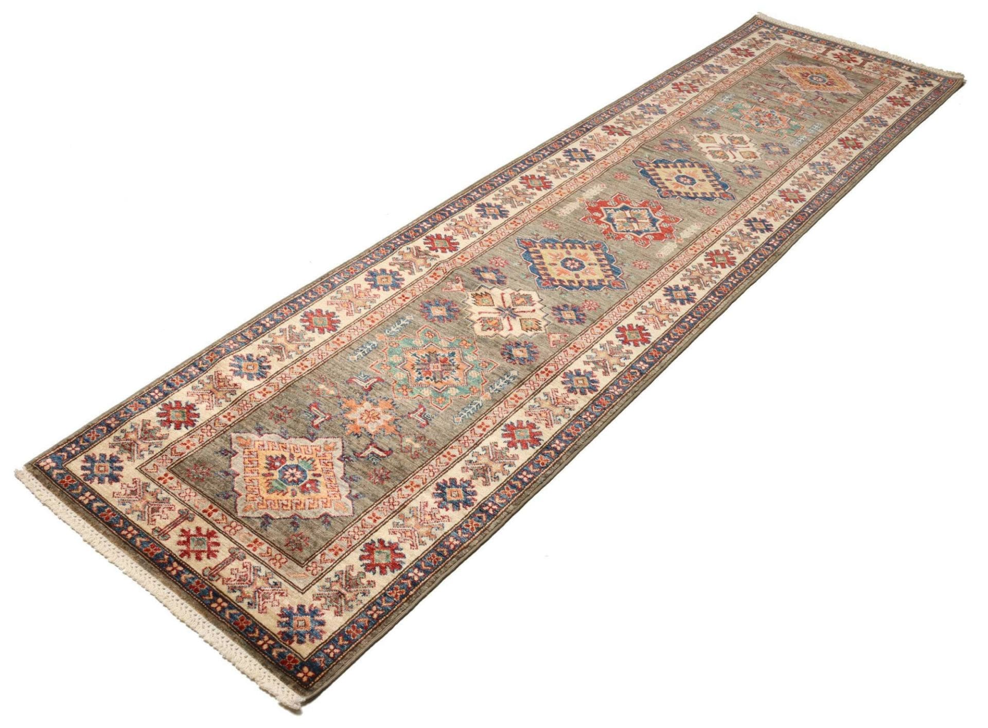 Kazak Orientteppich aus Pakistan, 85 × 305 cm