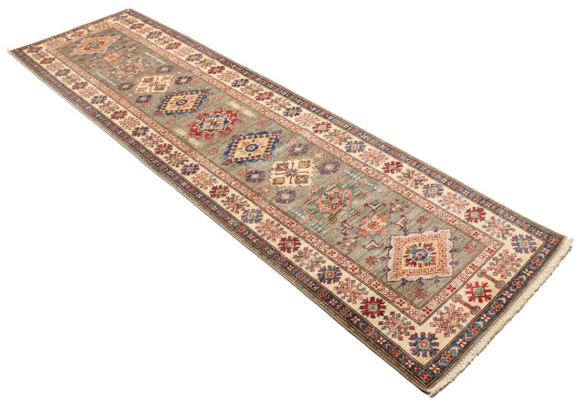 Kazak Orientteppich aus Pakistan, 85 × 305 cm