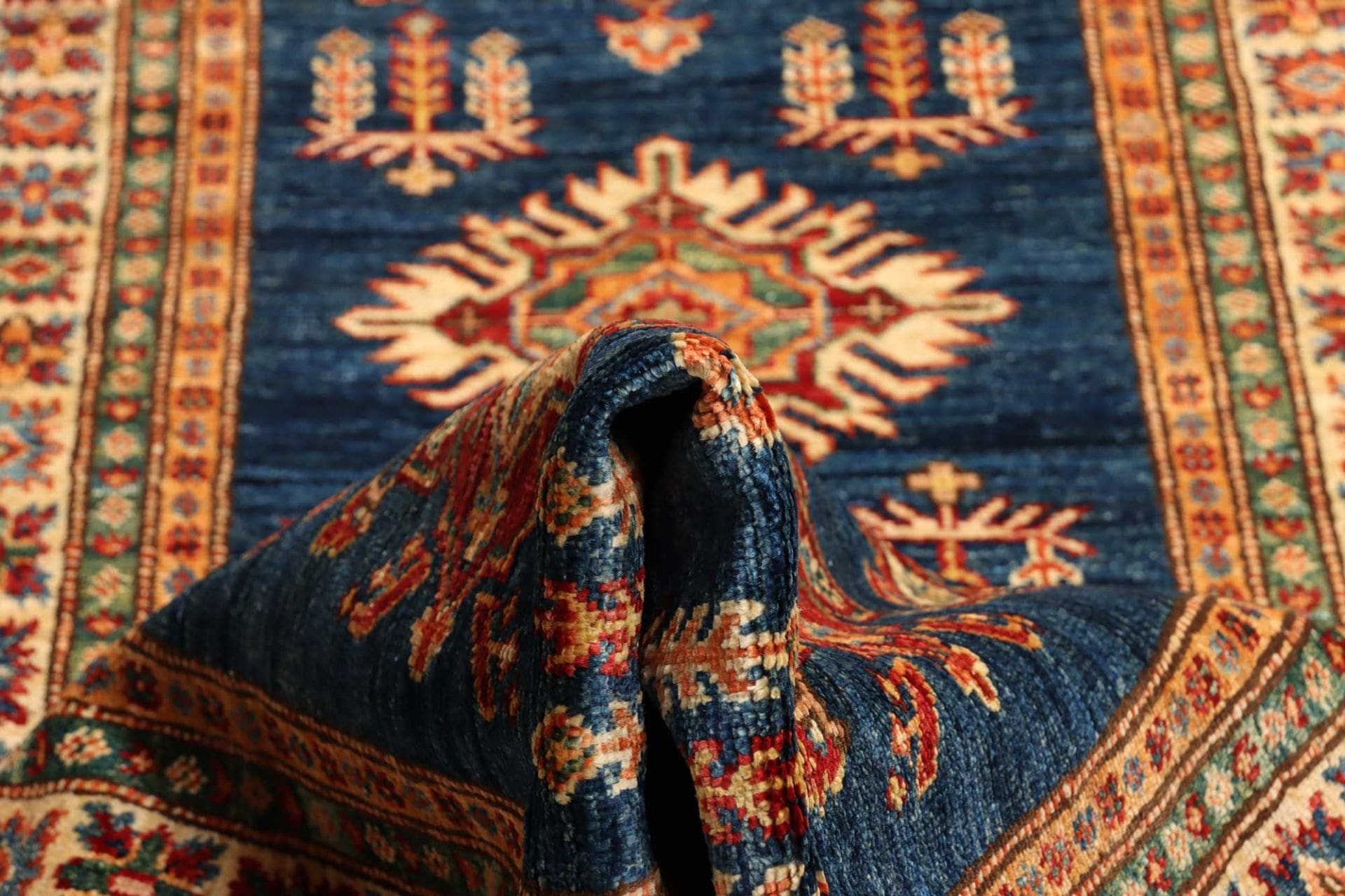 Handgeknüpfter Kazak Orientteppich 86 × 386 cm