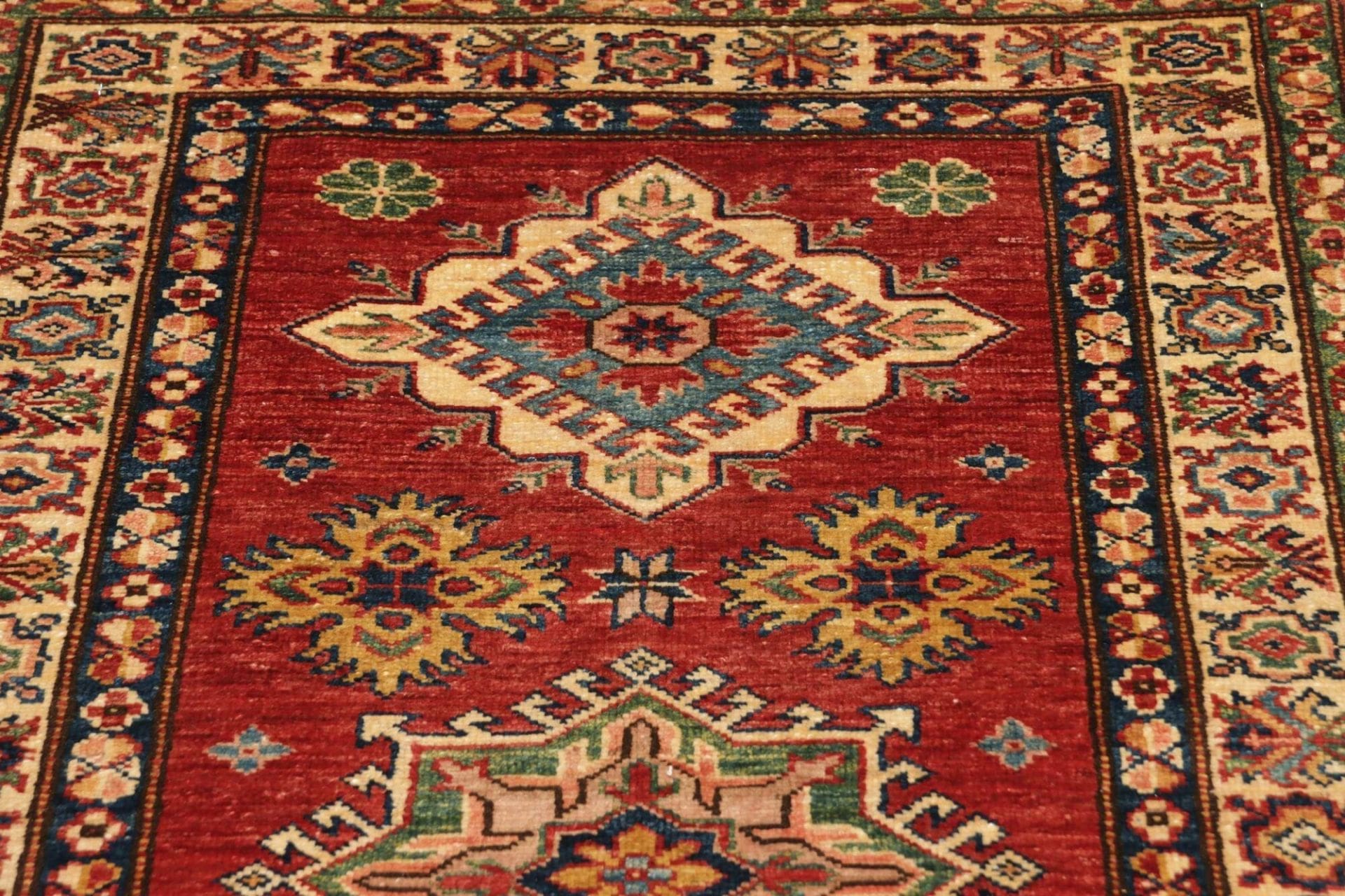 Kazak Orientteppich aus Pakistan, 86 × 306 cm