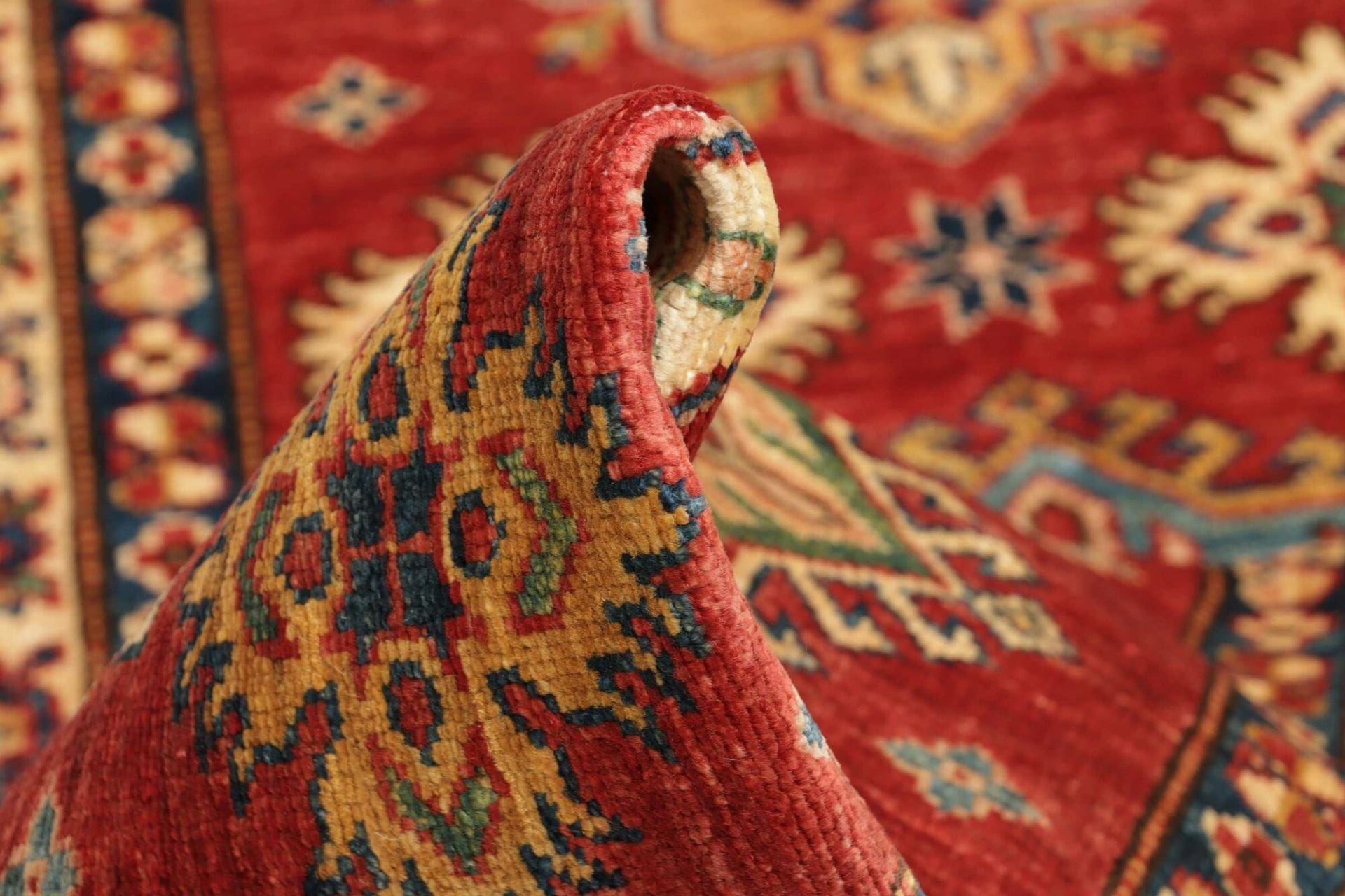 Kazak Orientteppich aus Pakistan, 86 × 306 cm