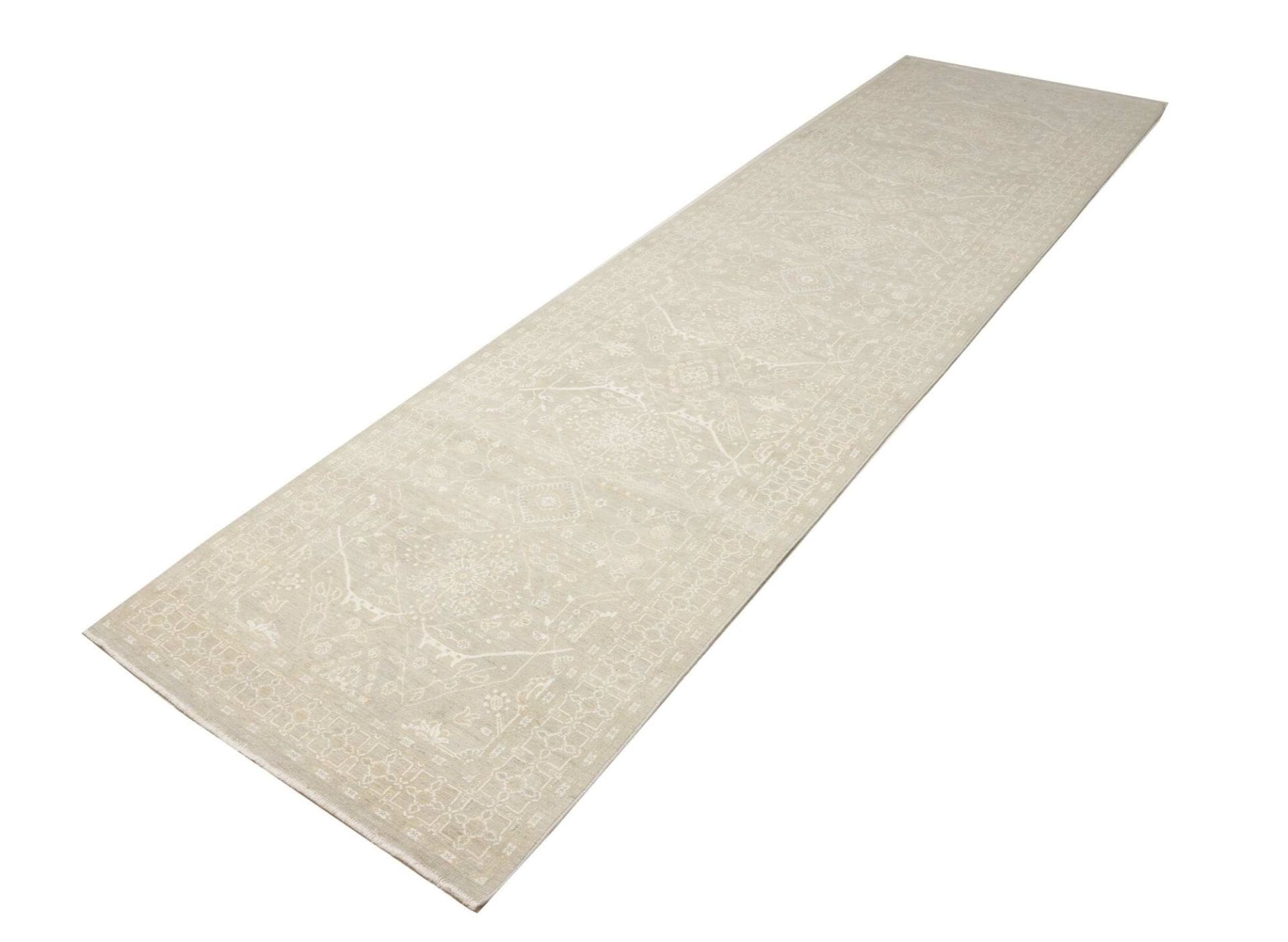 ziegler-orientteppich-90-x-351cm-schurwolle-handgeknupft-1 Handgeknüpfter Ziegler Orientteppich 90 × 351 cm