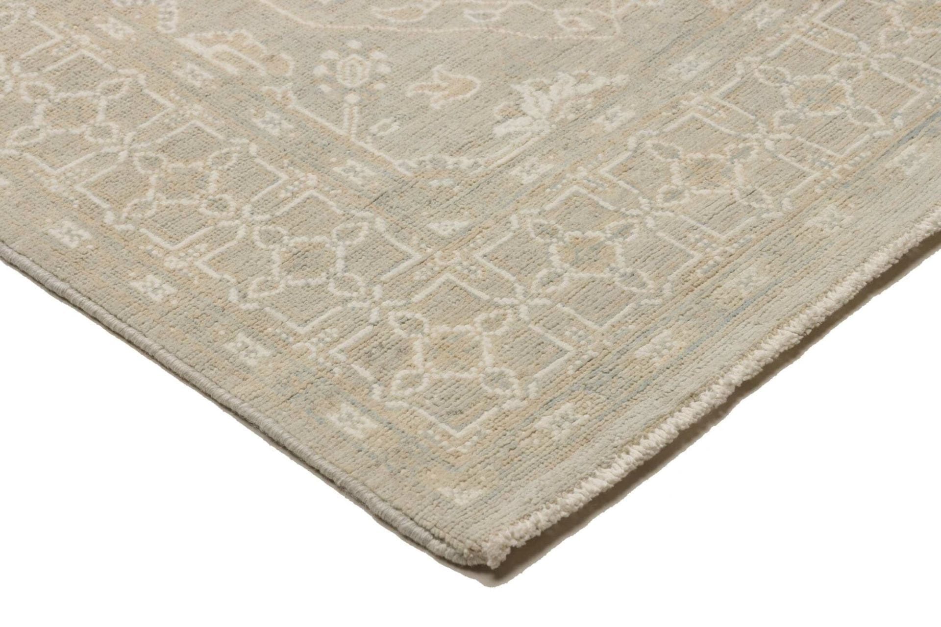 ziegler-orientteppich-90-x-351cm-schurwolle-handgeknupft-4 Handgeknüpfter Ziegler Orientteppich 90 × 351 cm