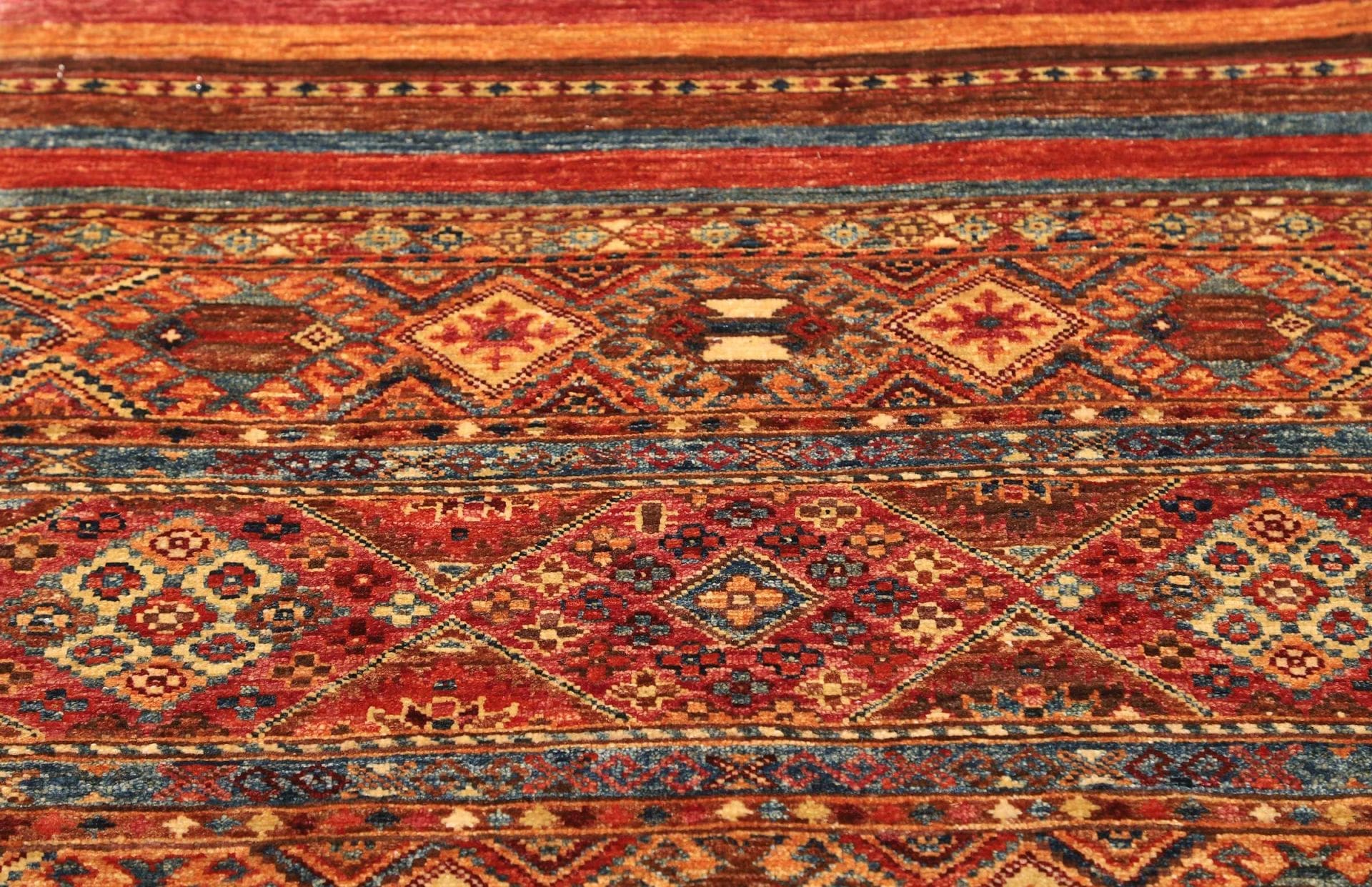 Samarkand Orientteppich 82 × 308 cm aus Wolle, handgeknüpft