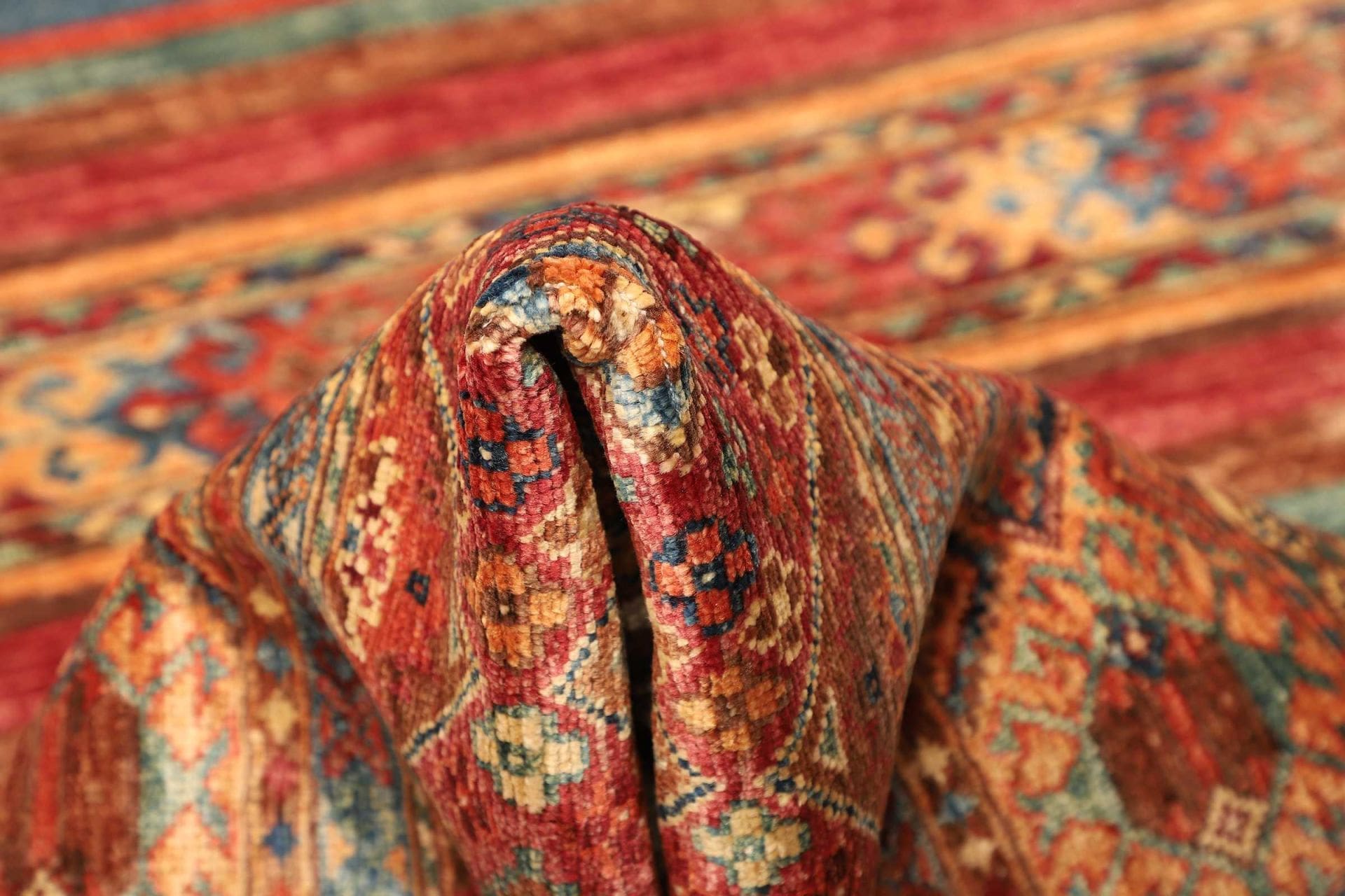 Samarkand Orientteppich 82 × 308 cm aus Wolle, handgeknüpft